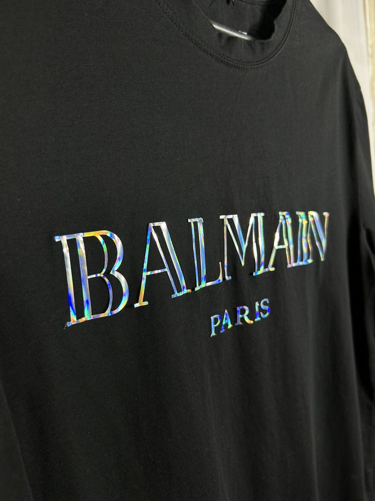 Balmain Balmain Paris Shining Big Logo Size S Size US S / EU 44-46 / 1 - 7 Thumbnail