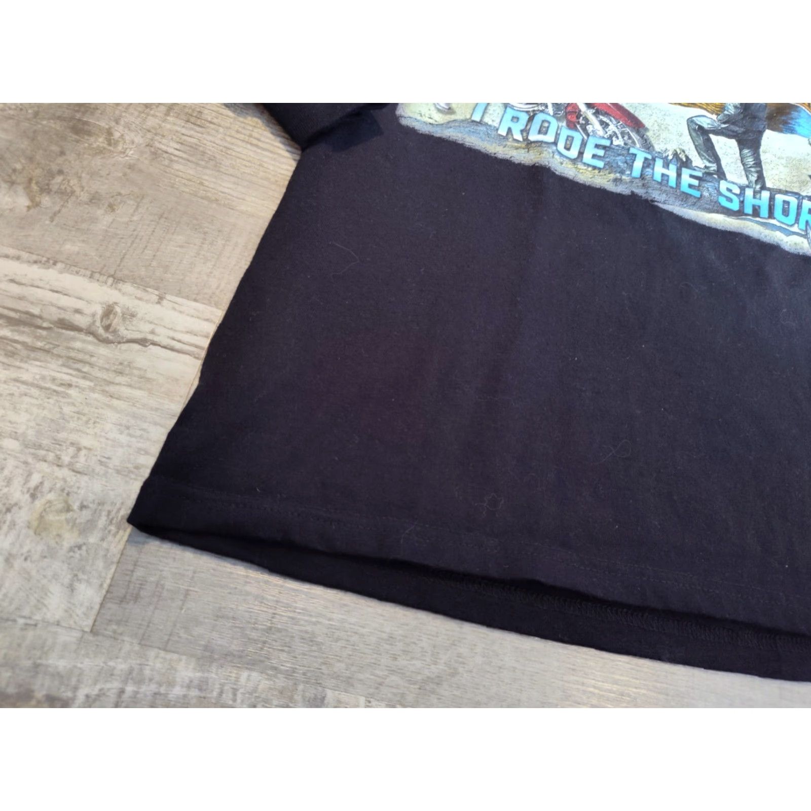 Harley Davidson Harley-Davidson Men's T-Shirt Long Sleeve Black Cotton Biker Motorcycle Vintage 90s S Size US S / EU 44-46 / 1 - 5 Thumbnail