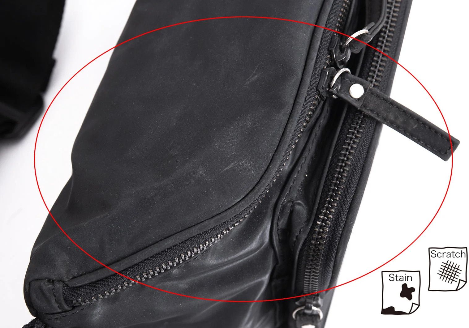 Jean Paul Gaultier Embossed Dragon Waist Bag in Black Size ONE SIZE - 7 Thumbnail