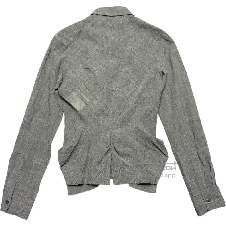 Junya Watanabe JUNYA WATANABE 3D Cut Wool Long Sleeve Shirt Size M / US 6-8 / IT 42-44 - 8 Thumbnail