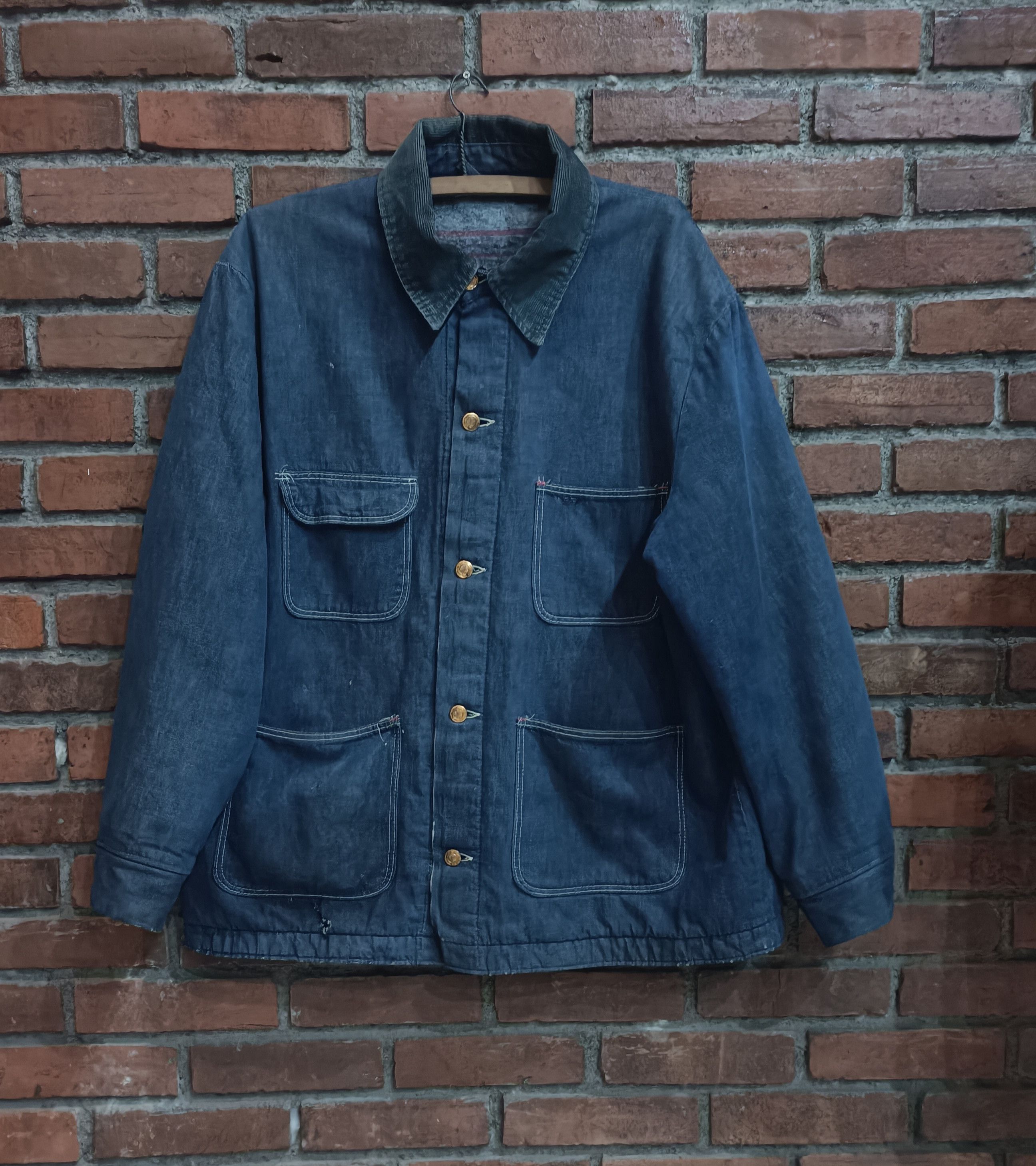 ロ*カ様 60's BLUE BELL wrangler カバーオール ラングラー】60s カバーオール ブルーベル ビンテージ 希少 40 美品 i