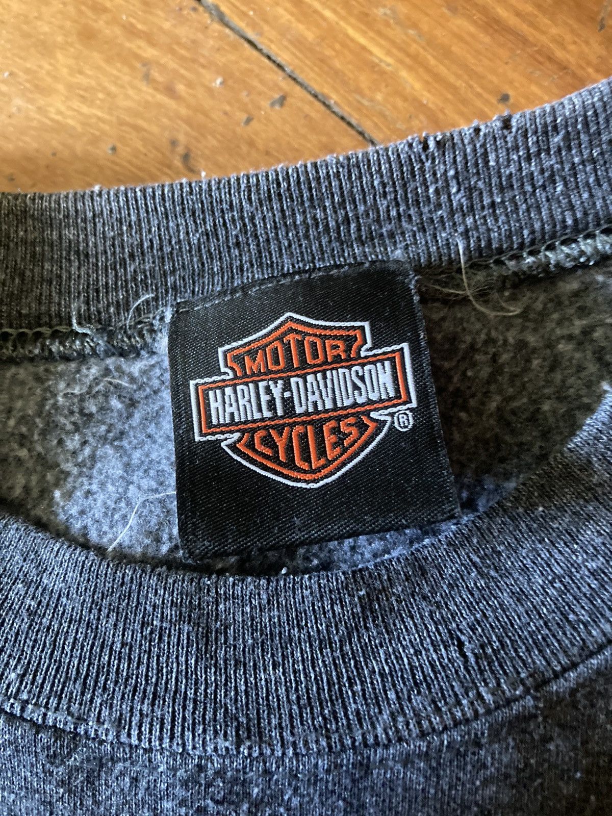 Harley Davidson Vintage Harley Davidson Switzerland Crewneck Y2K Biker Size US L / EU 52-54 / 3 - 3 Thumbnail