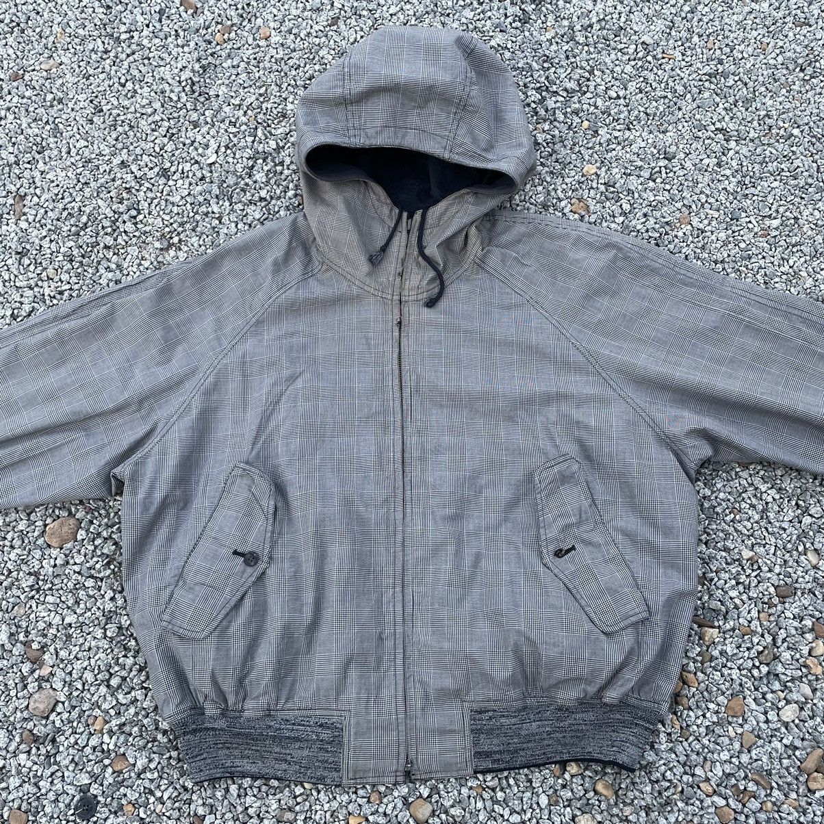 Issey Miyake × Japanese Brand × Tsumori Chisato 🔥Vintage🔥 Issey Miyake Reversible Bomber Jacket With Hooded Size US XXL / EU 58 / 5 - 11 Thumbnail
