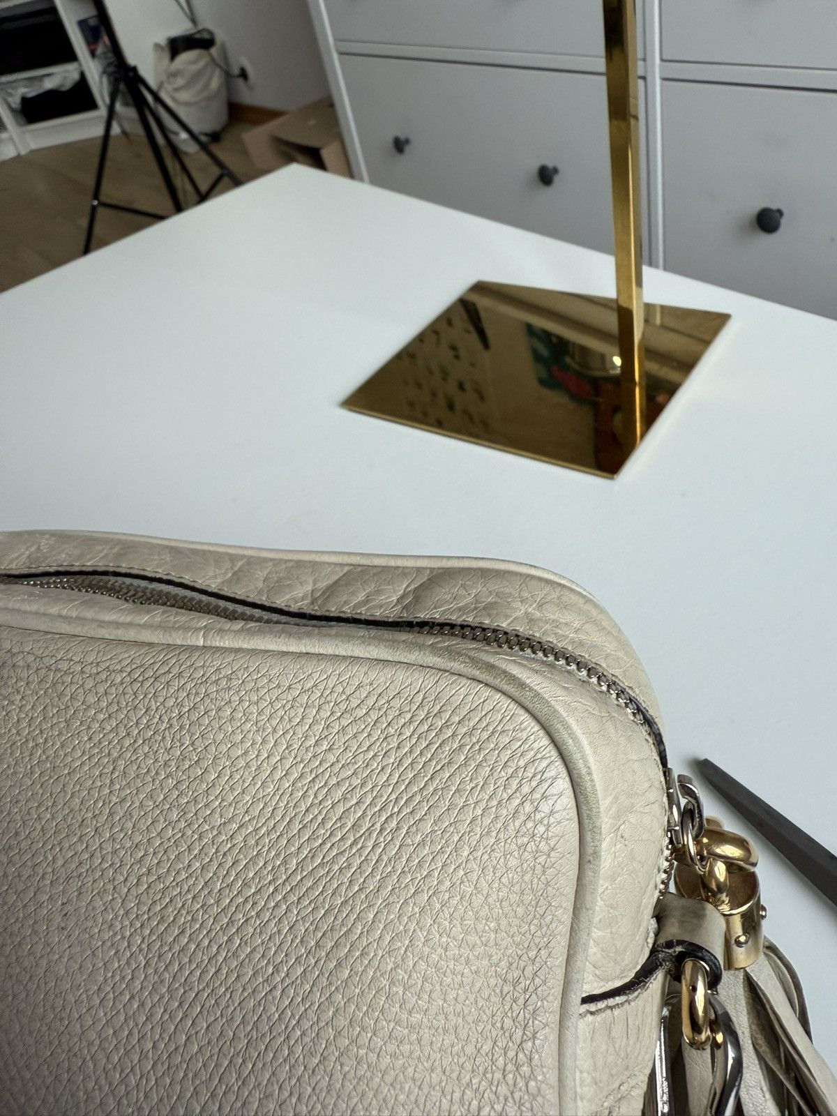 Designer × Gucci Gucci Soho leather shoulder / crossbody bag designer y2k GG Size ONE SIZE - 18 Thumbnail
