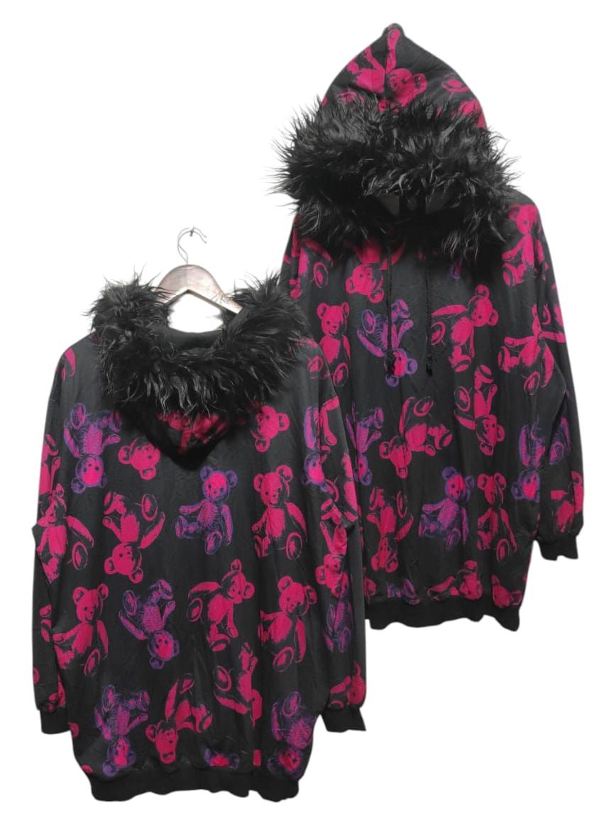 Japanese Brand Drug Honey Fullprint fur Hoodie Size US L / EU 52-54 / 3 - 2 Thumbnail