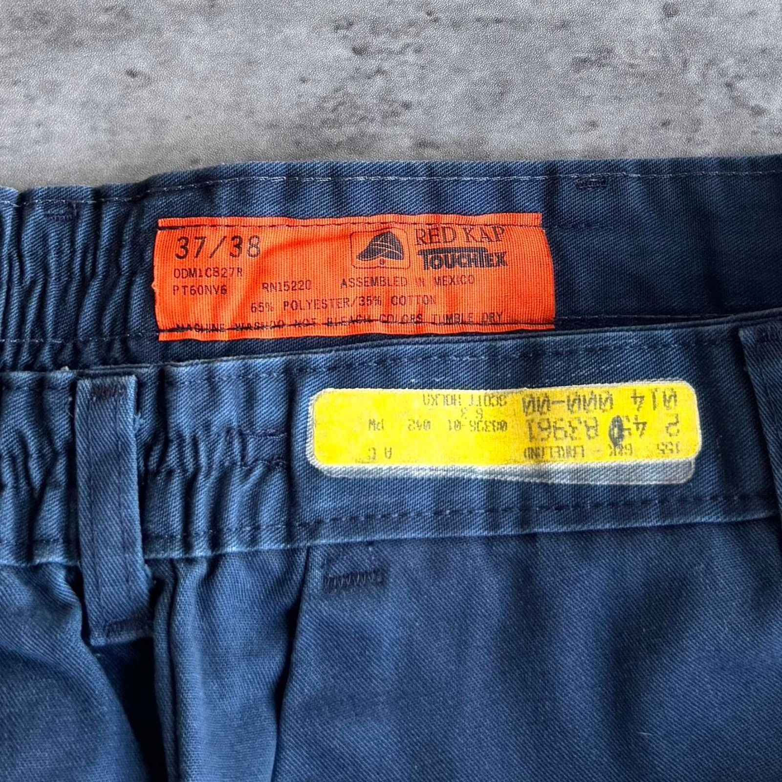 Carhartt × Carhartt Wip × Vintage Vintage Y2K Faded Blue Workwear Baggy Carhartt Style Pants Size US 34 / EU 50 - 3 Thumbnail