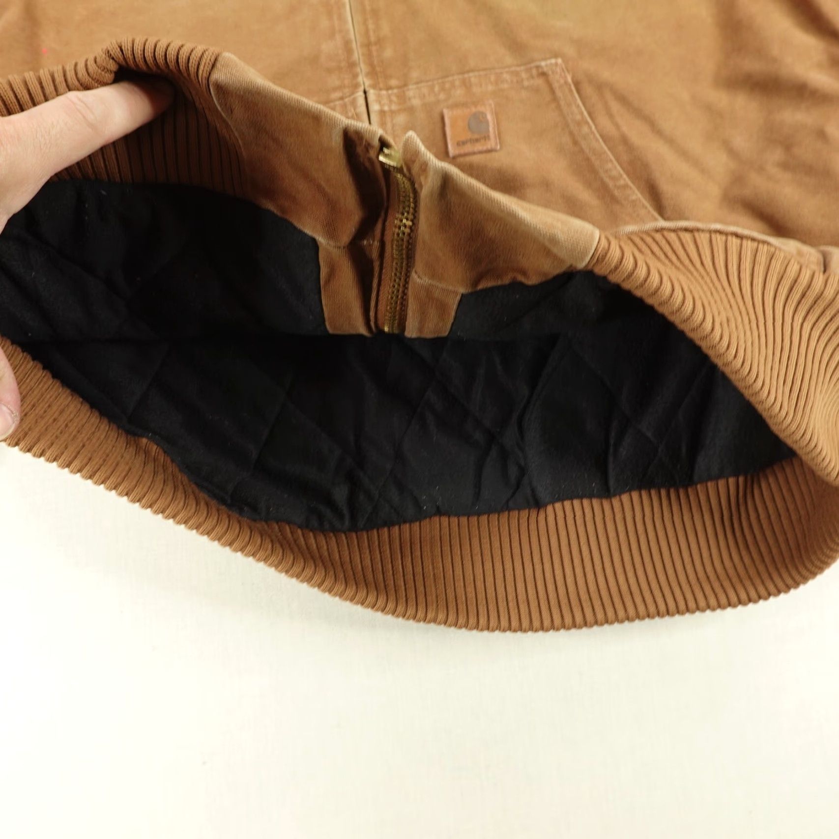 Carhartt VINTAGE Carhartt Jacket Mens Large Brown Quilt Lined Insulated Active Jac Duck Canvas Size US L / EU 52-54 / 3 - 6 Thumbnail