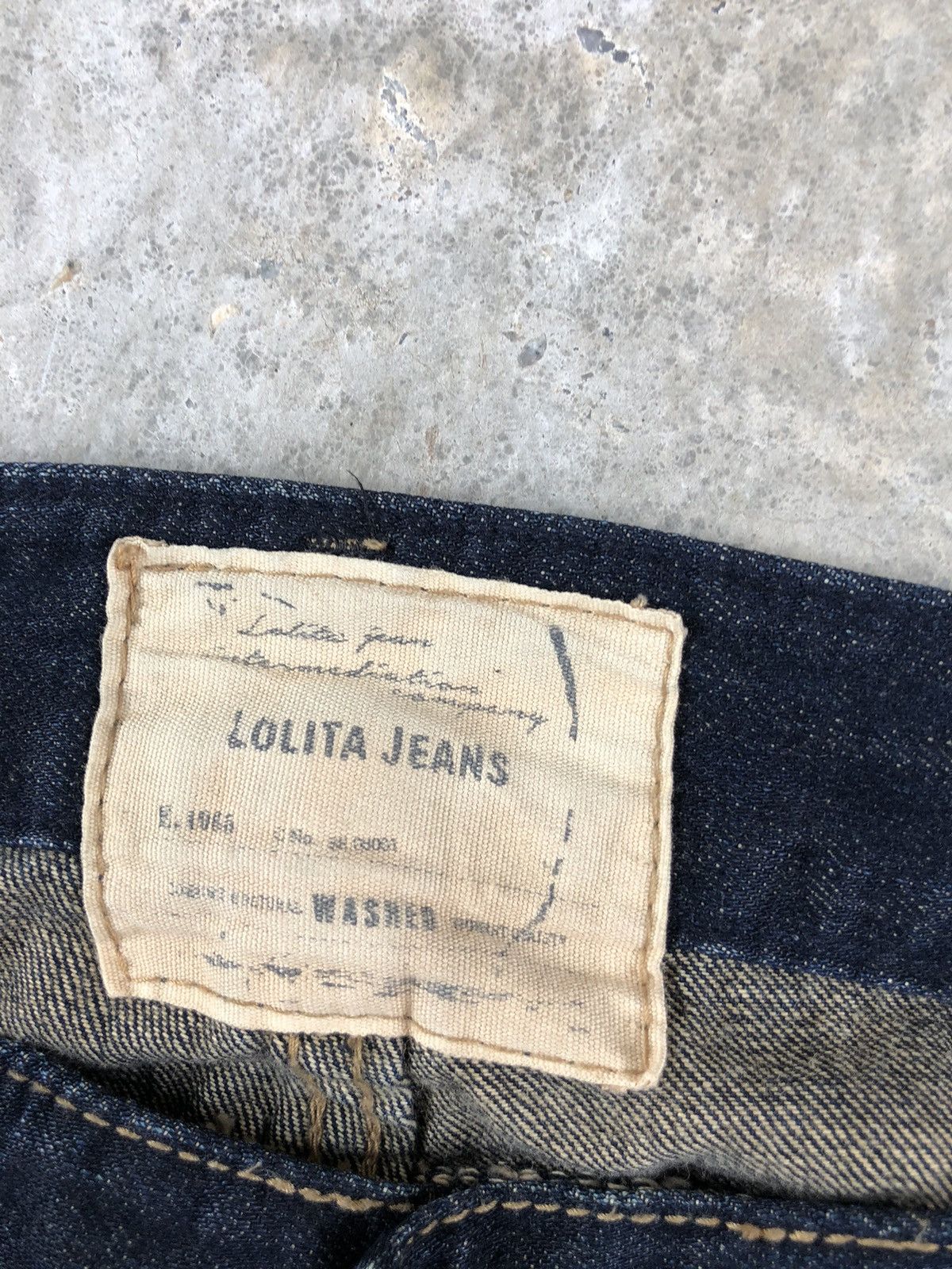Japanese Brand Yoshitomo Nara Lolita Smile Distressed Jeans Size US 34 / EU 50 - 18 Thumbnail