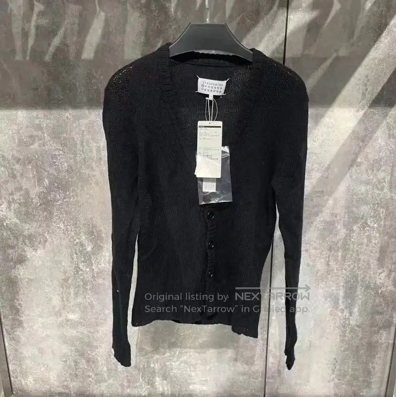 Maison Margiela Maison Margiela Black Leather Women's Sweatshirt . Size M / US 6-8 / IT 42-44 - 1 Thumbnail