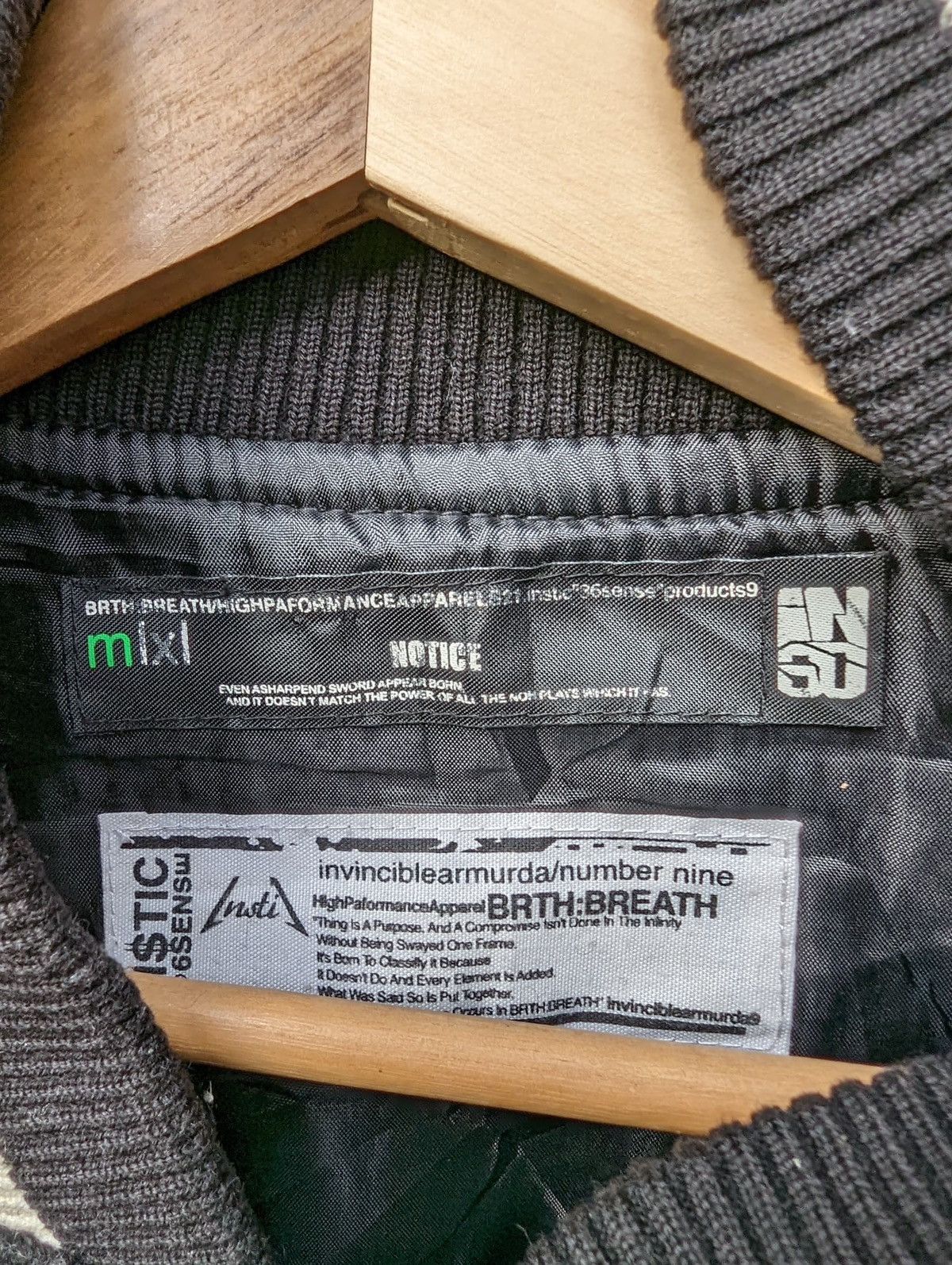 Other NOTICE BREATH invincible armurda Number nine Varsity Jacket Size US M / EU 48-50 / 2 - 3 Thumbnail