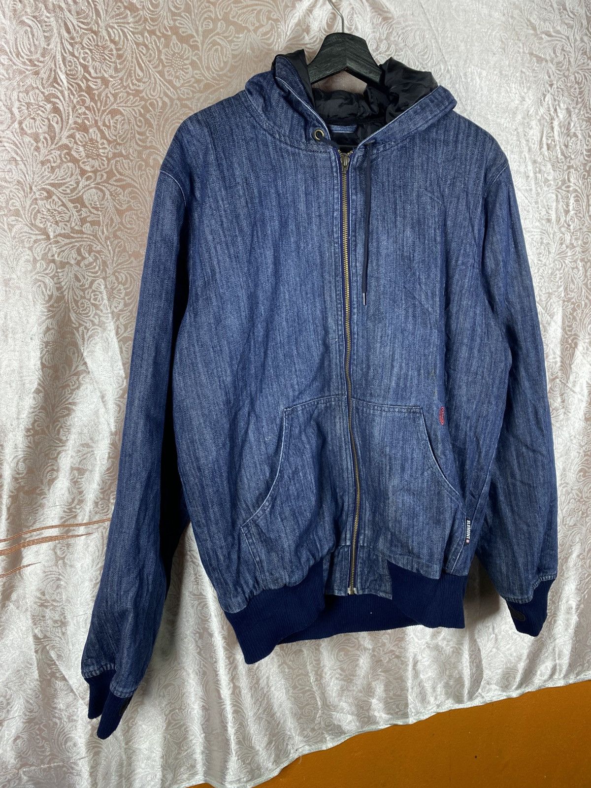 Element Vintage Element Denim Jacket Quilted Lining Skateboarding Size US L / EU 52-54 / 3 - 5 Thumbnail