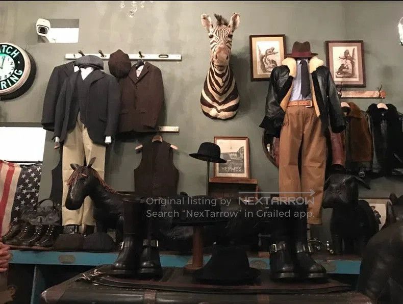 The Real McCoy's The real mccoys Wool + cowhide patchwork coat. Size US S / EU 44-46 / 1 - 8 Thumbnail