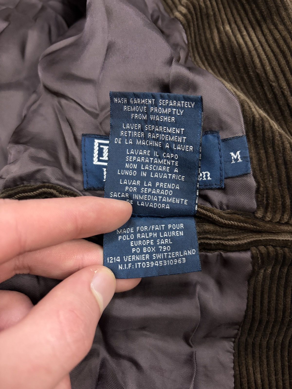 Polo Ralph Lauren Polo Ralph Lauren Corduroy Blazer Sport Coat Jacket 3 Button Size US M / EU 48-50 / 2 - 6 Thumbnail