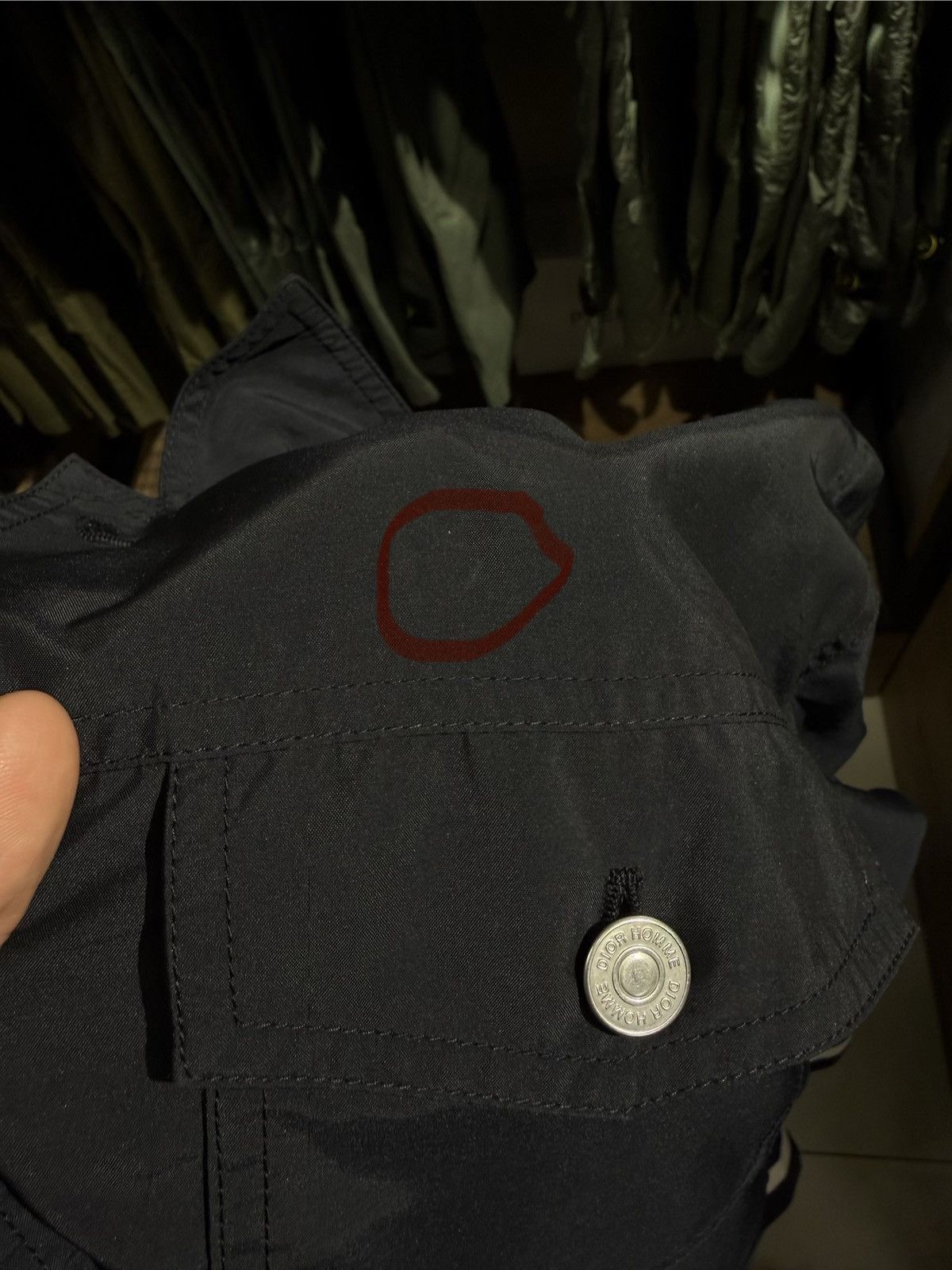 Dior Authentic Dior Men’s Navy Bomber Jacket Size 52 Button Front Size US L / EU 52-54 / 3 - 23 Thumbnail
