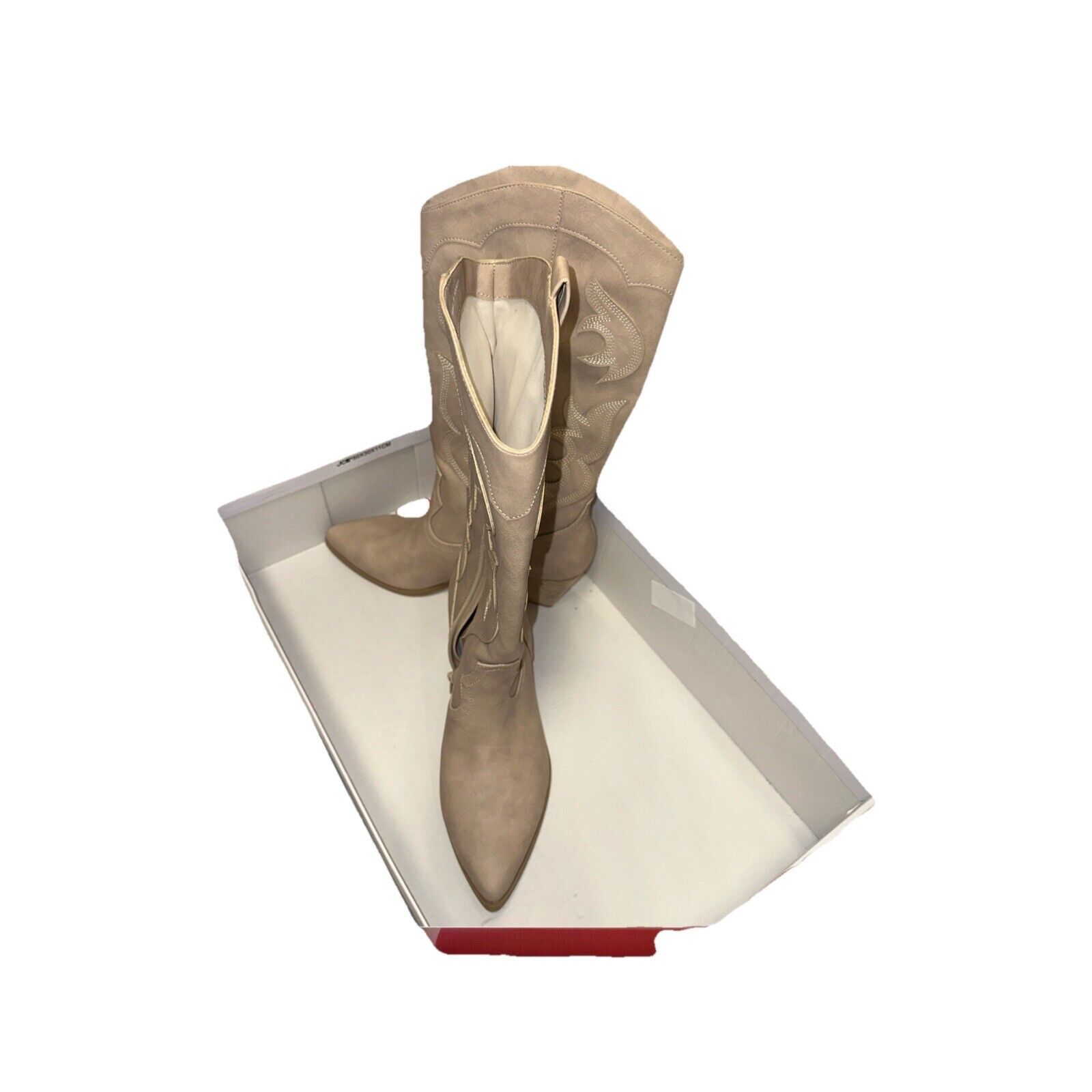Dolce Vita Dolce Vita Cowgirl Kara’s Boots SAND NUBUCK Size 9 Womens Size US 9 / IT 39 - 2 Thumbnail