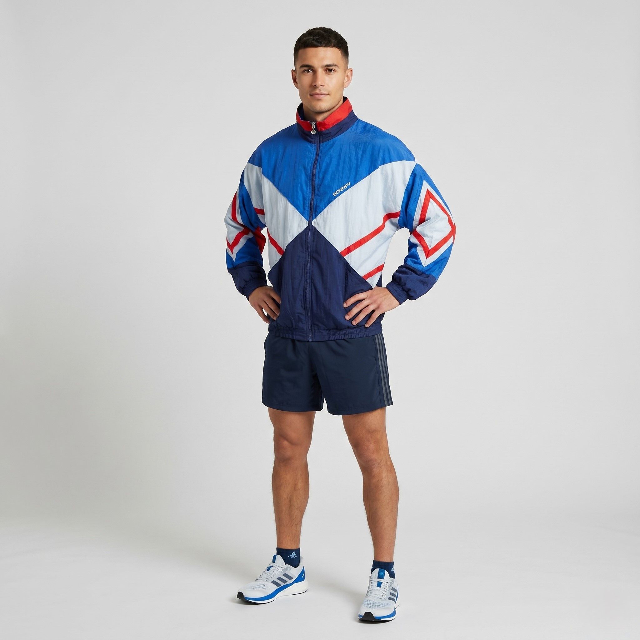 Vintage Donnay Men M Jacket Blue Training Lightweight 9580 Size US M / EU 48-50 / 2 - 1 Thumbnail
