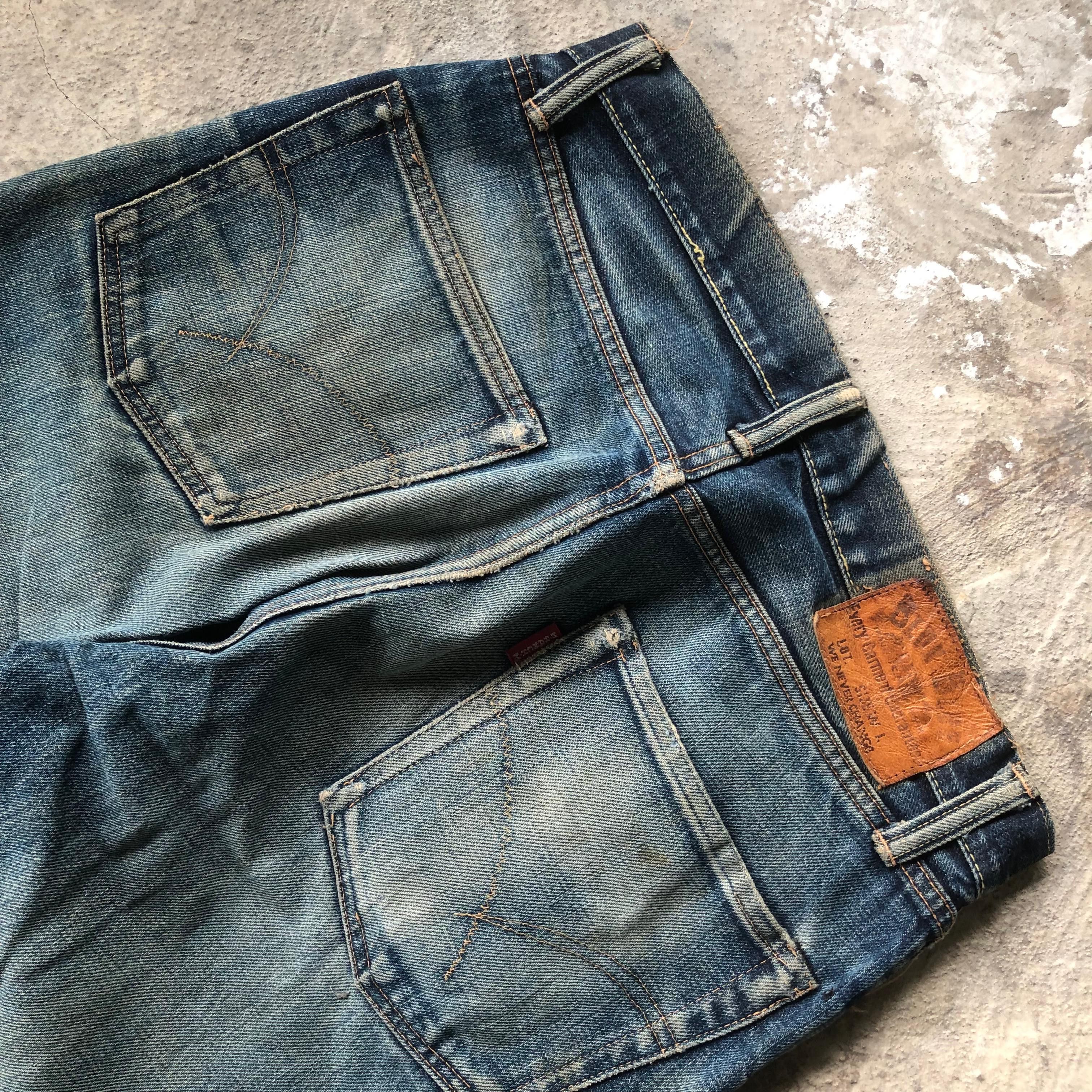 Blue Blue Japan × Freewheelers Vintage Japan Denim BlueBlue Size US 32 / EU 48 - 3 Thumbnail