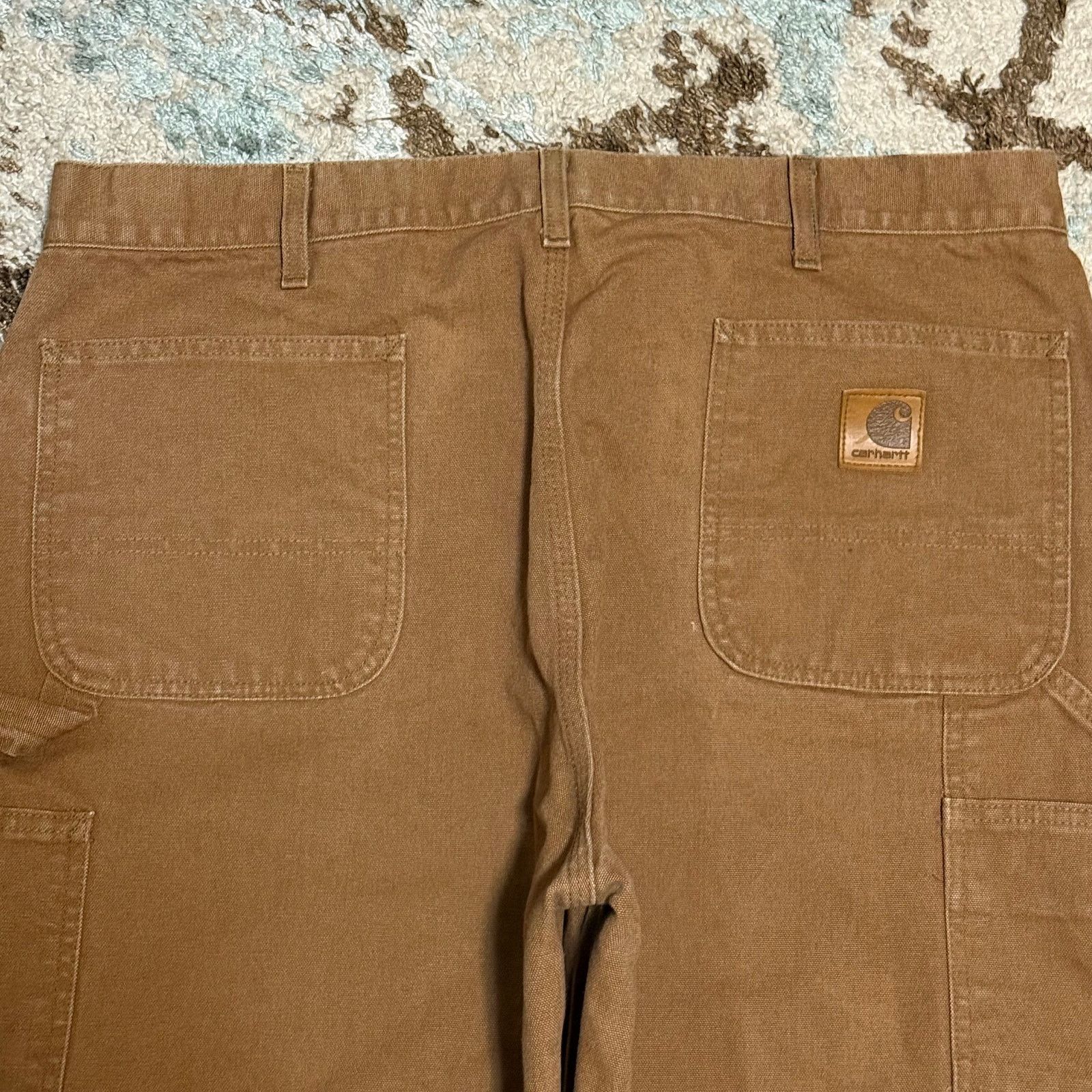 Carhartt × Vintage Vintage Carhartt B11 BRN Canvas Carpenter Pants Size 40x30 Size US 40 / EU 56 - 3 Thumbnail