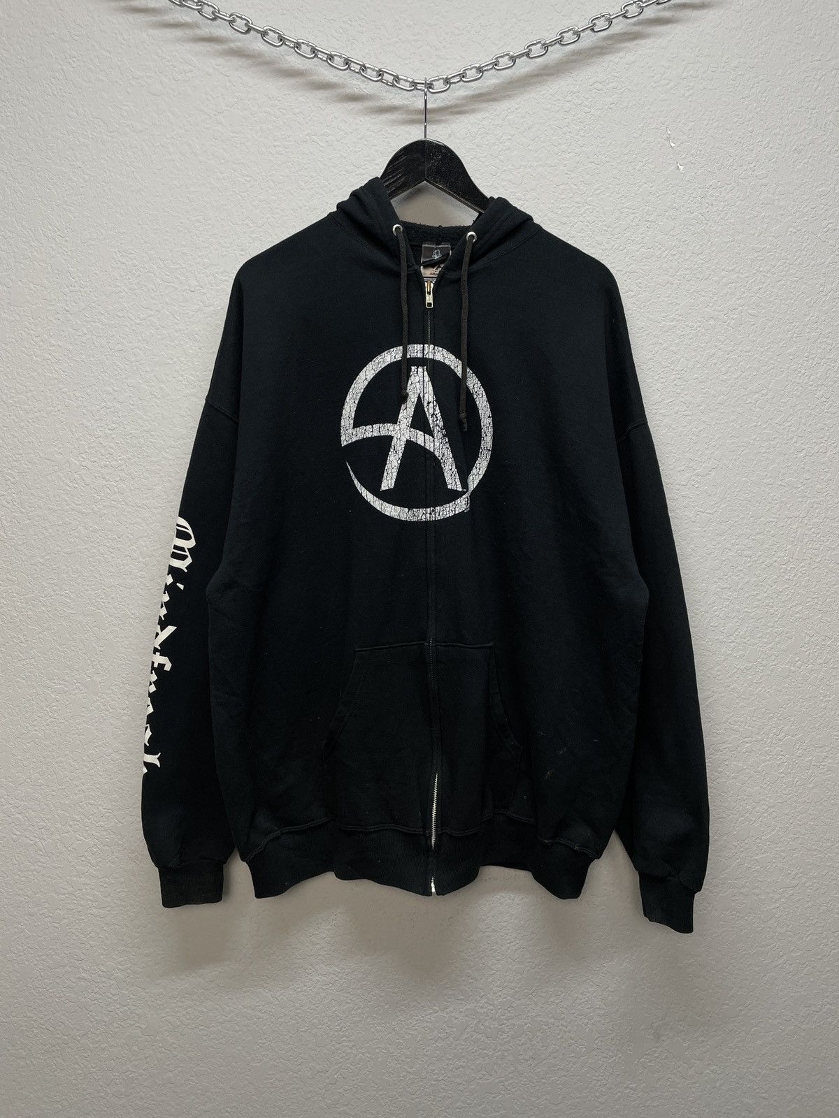 Band Tees × Vintage Vintage Y2K Criss Angel Mind Freack 2005 Zip Hoodie Size US XL / EU 56 / 4 - 1 Thumbnail