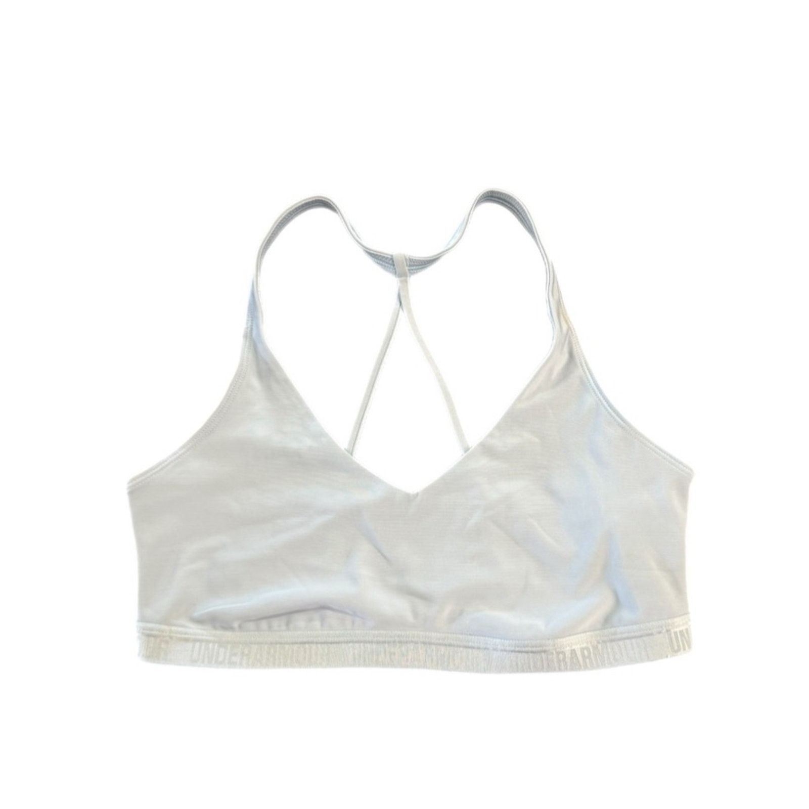 Under Armour Under Armour Light Blue HeatGear Sports Bra Size L / US 10 / IT 46 - 1 Thumbnail