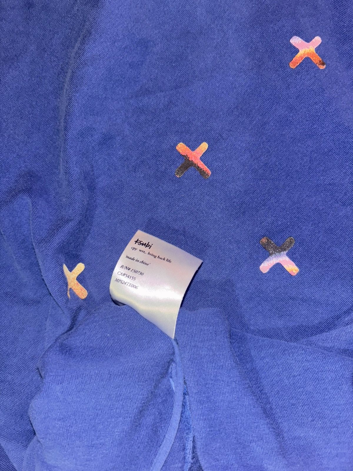 Ksubi Blue ksubi t-shirt with ksubi logo printed on the front Size US M / EU 48-50 / 2 - 8 Thumbnail