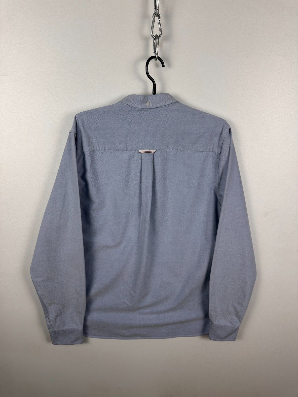 Fred Perry Fred Perry Long Sleeve Oxford Shirt Light Smoke Blue Size L Size US L / EU 52-54 / 3 - 5 Thumbnail