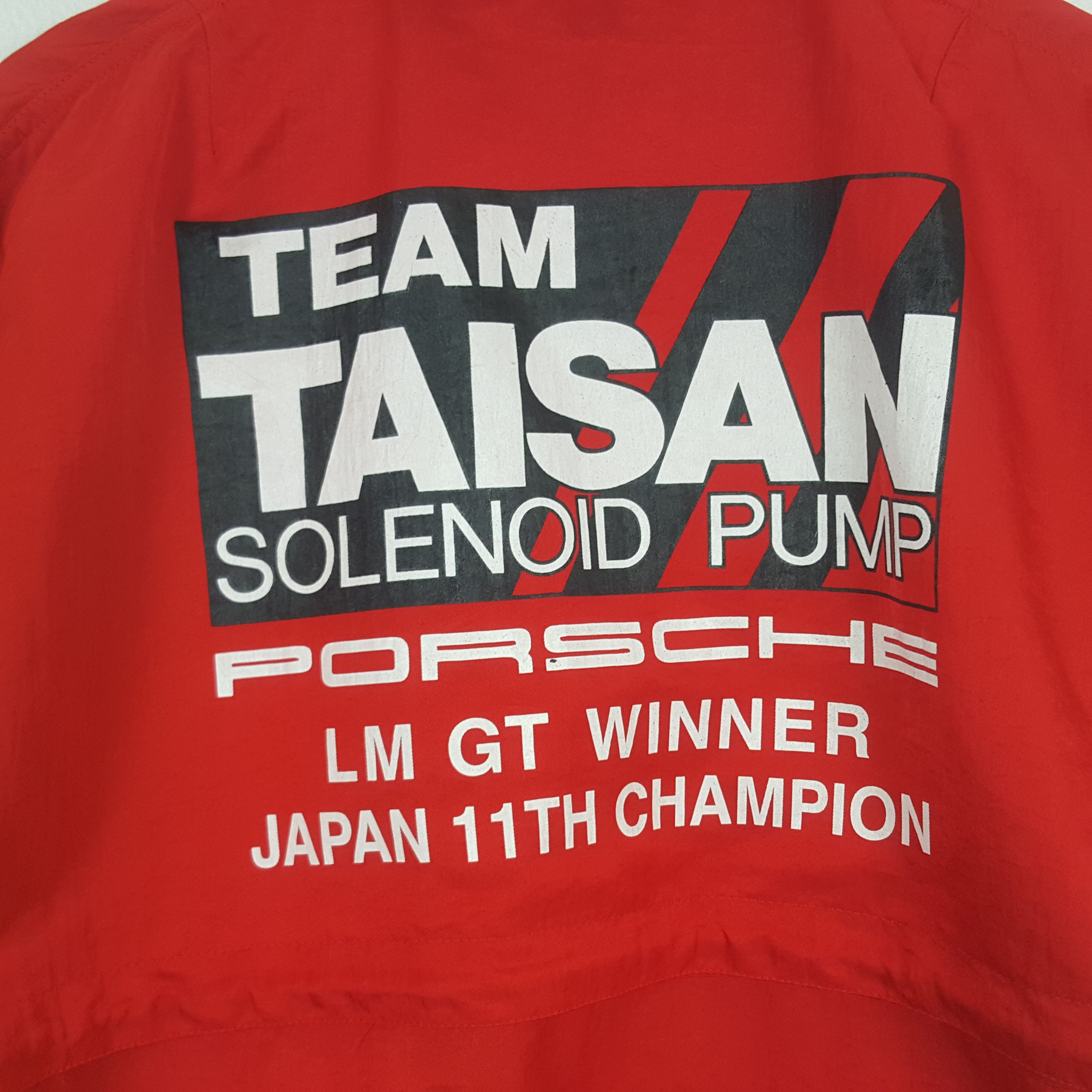 Sports Specialties × Vintage Vintage Porsche Team Taisan Sport Bomber Jacket Size US L / EU 52-54 / 3 - 2 Thumbnail