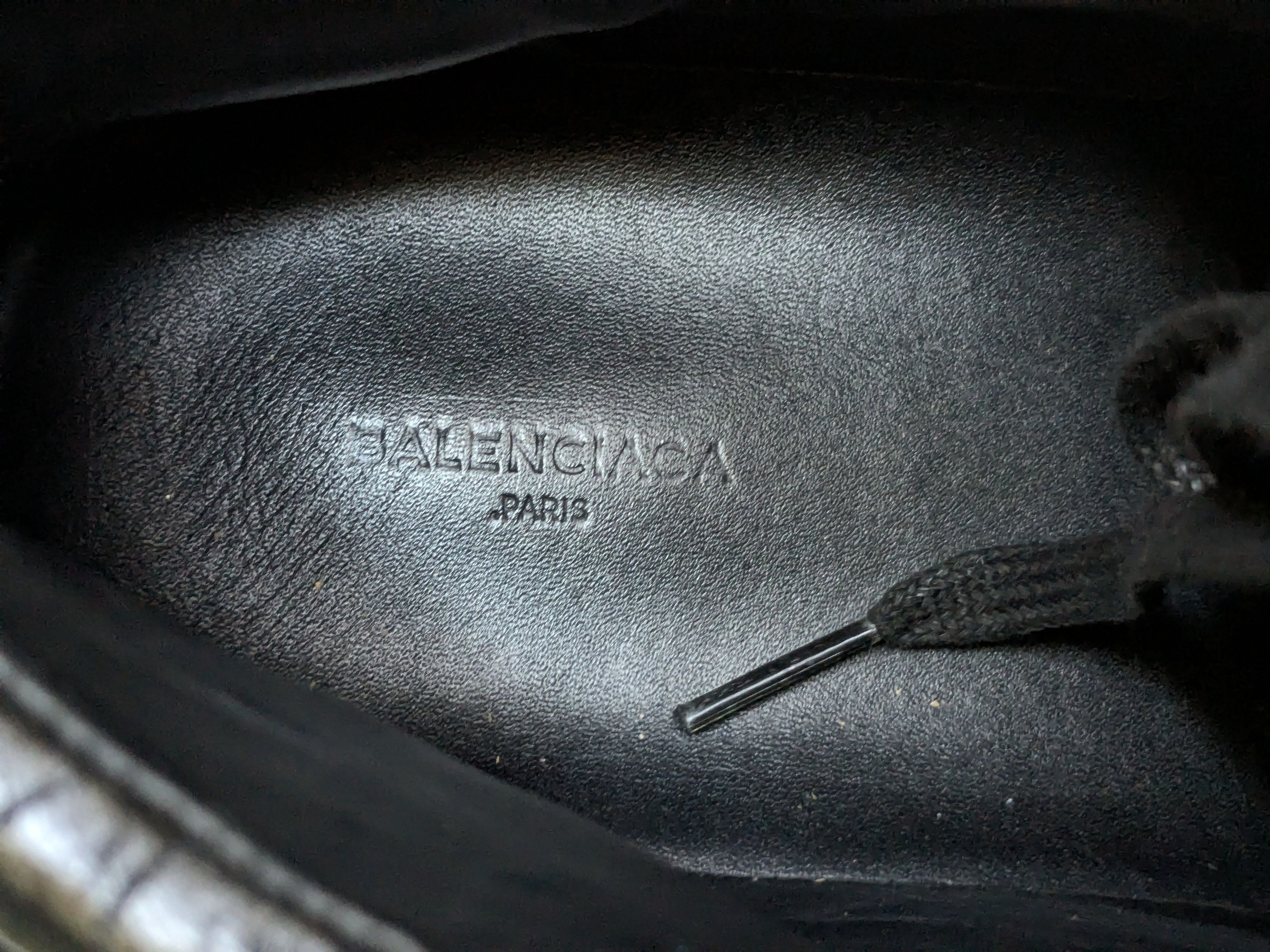 Balenciaga Balenciaga Arena Sneakers Black 12 45 High Tops Leather Size US 13 / EU 46 - 7 Thumbnail