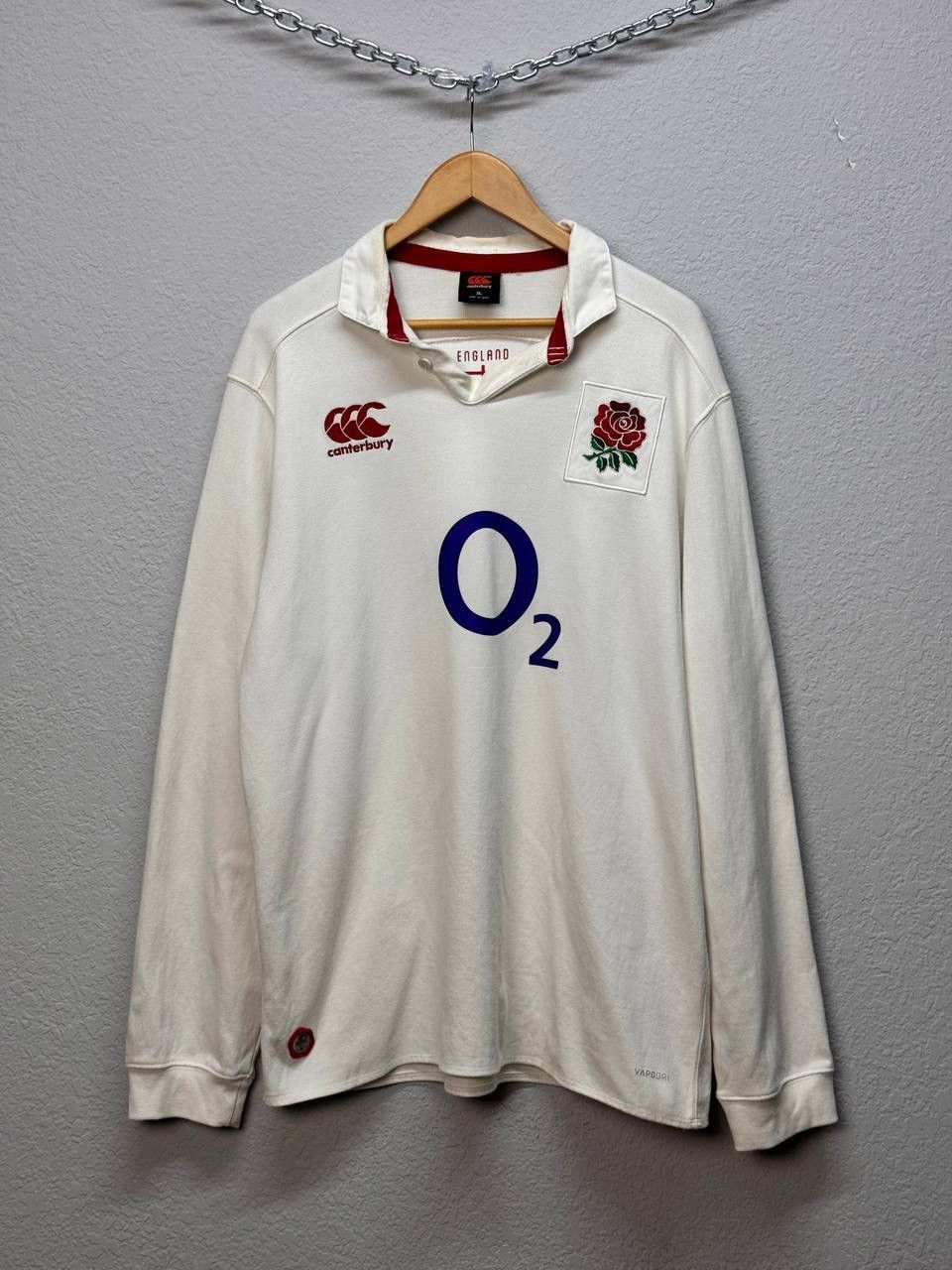 Canterbury of New Zealand × Vintage SALE💣💣 Vintage Canterbury Rugby England Jersey Long Sleeve Size US XL / EU 56 / 4 - 1 Thumbnail
