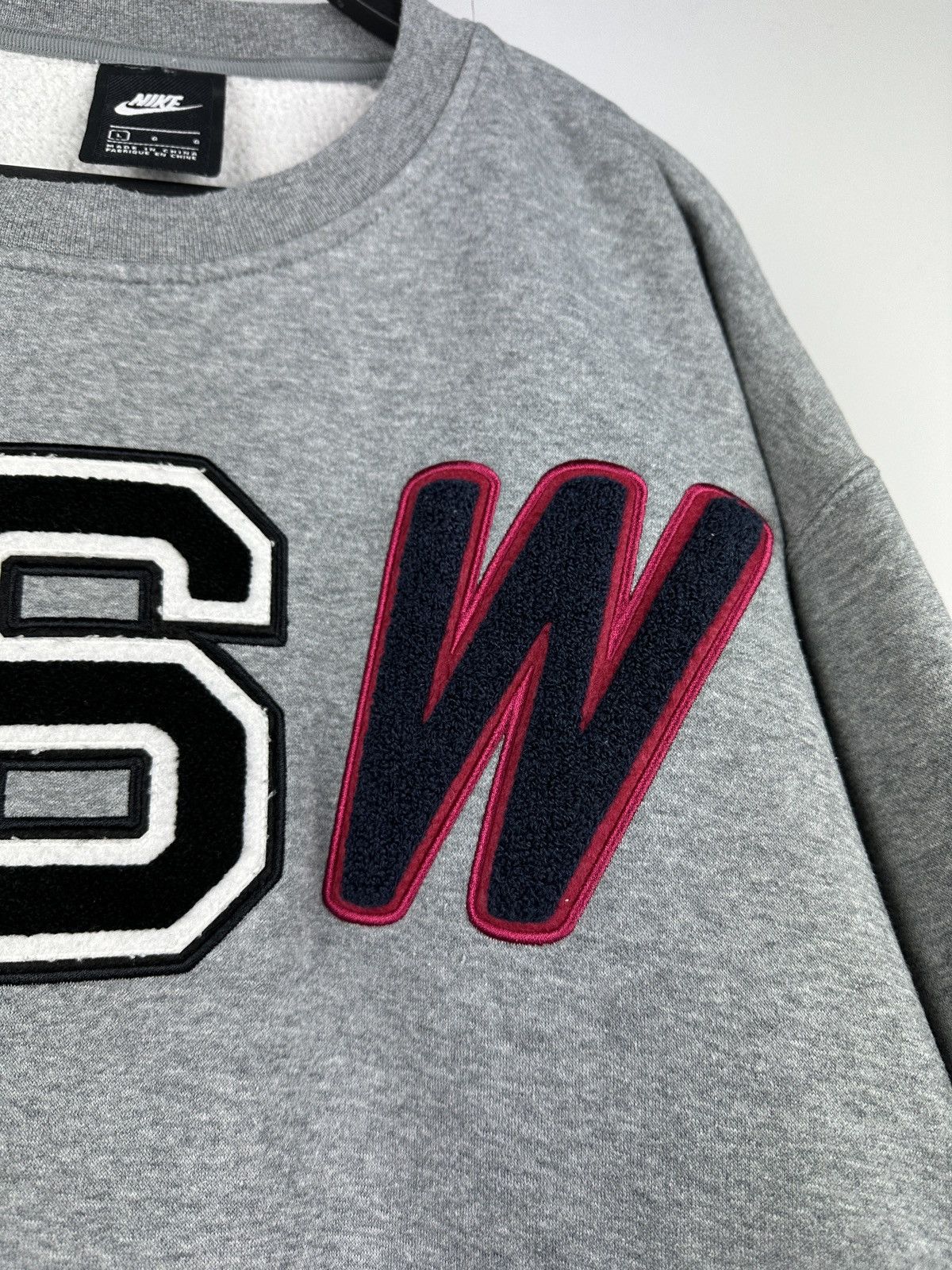 Nike × Vintage Nike NSW Big Logo Crewneck Sweatshirt Men’s L Size US L / EU 52-54 / 3 - 4 Thumbnail