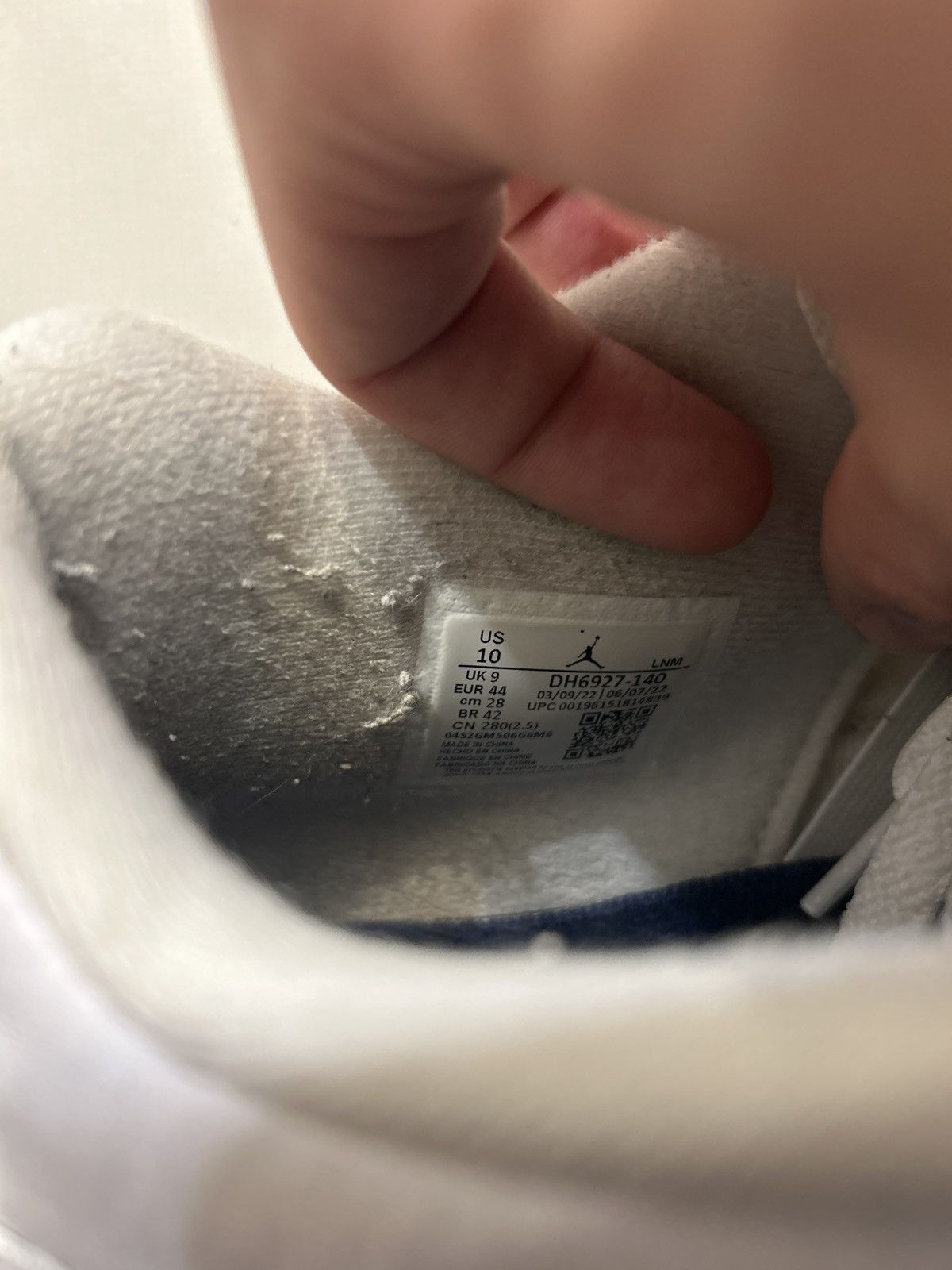 Jordan Brand Jordan 4 Midnight Navy Size US 10 / EU 43 - 5 Thumbnail