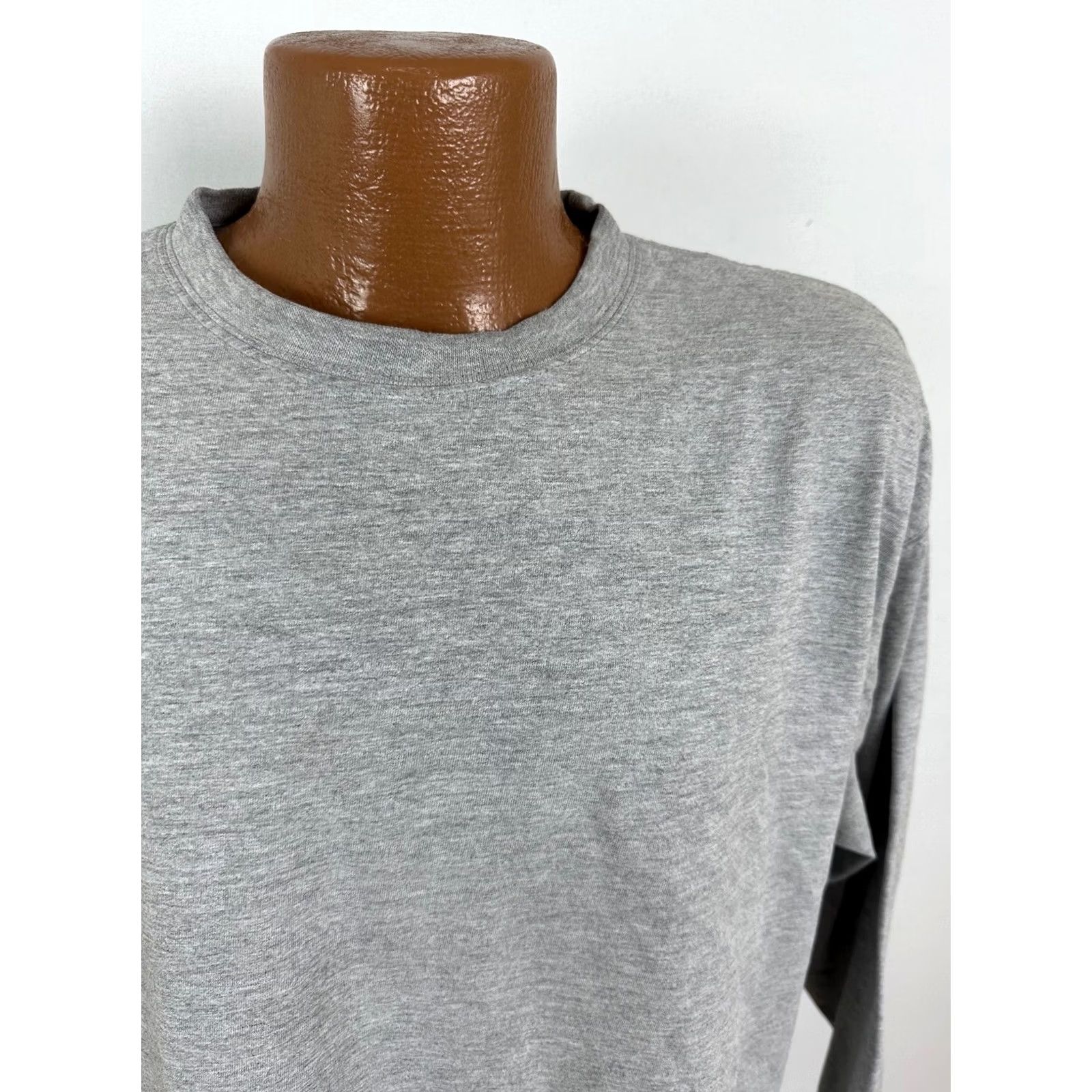 Vintage VINTAGE Pluma Heavyweight Long Sleeve Shirt Men L Gray 90s Grunge Minimal Casual Size US L / EU 52-54 / 3 - 2 Thumbnail