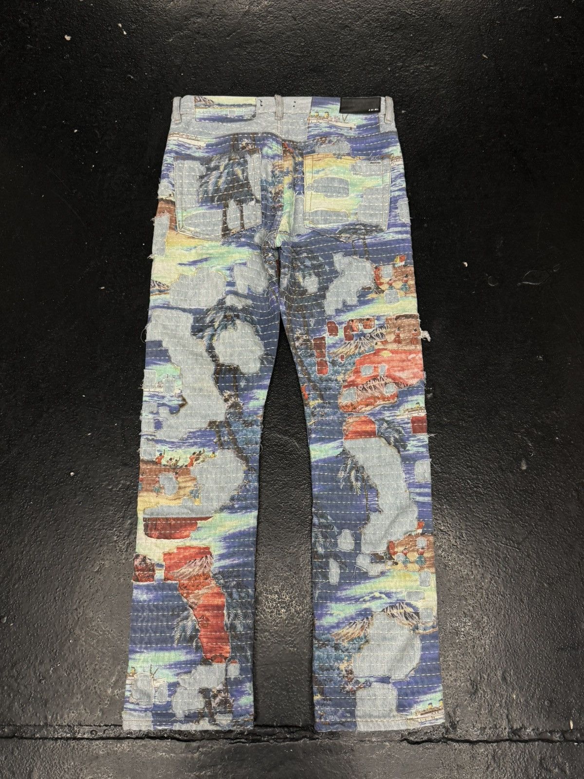 Amiri Amiri Aloha Boro Denim Size US 29 - 2 Thumbnail