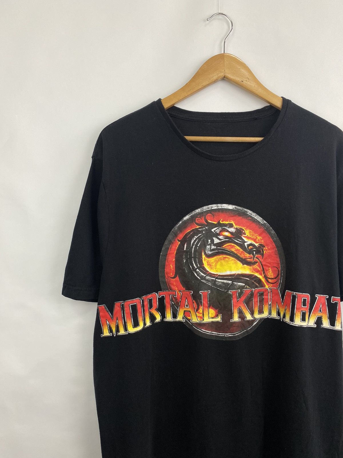 Microsoft 🇺🇸 Vintage 90s Mortal Combat T-Shirt Rare Retro Hype Y2K Size US XL / EU 56 / 4 - 3 Thumbnail