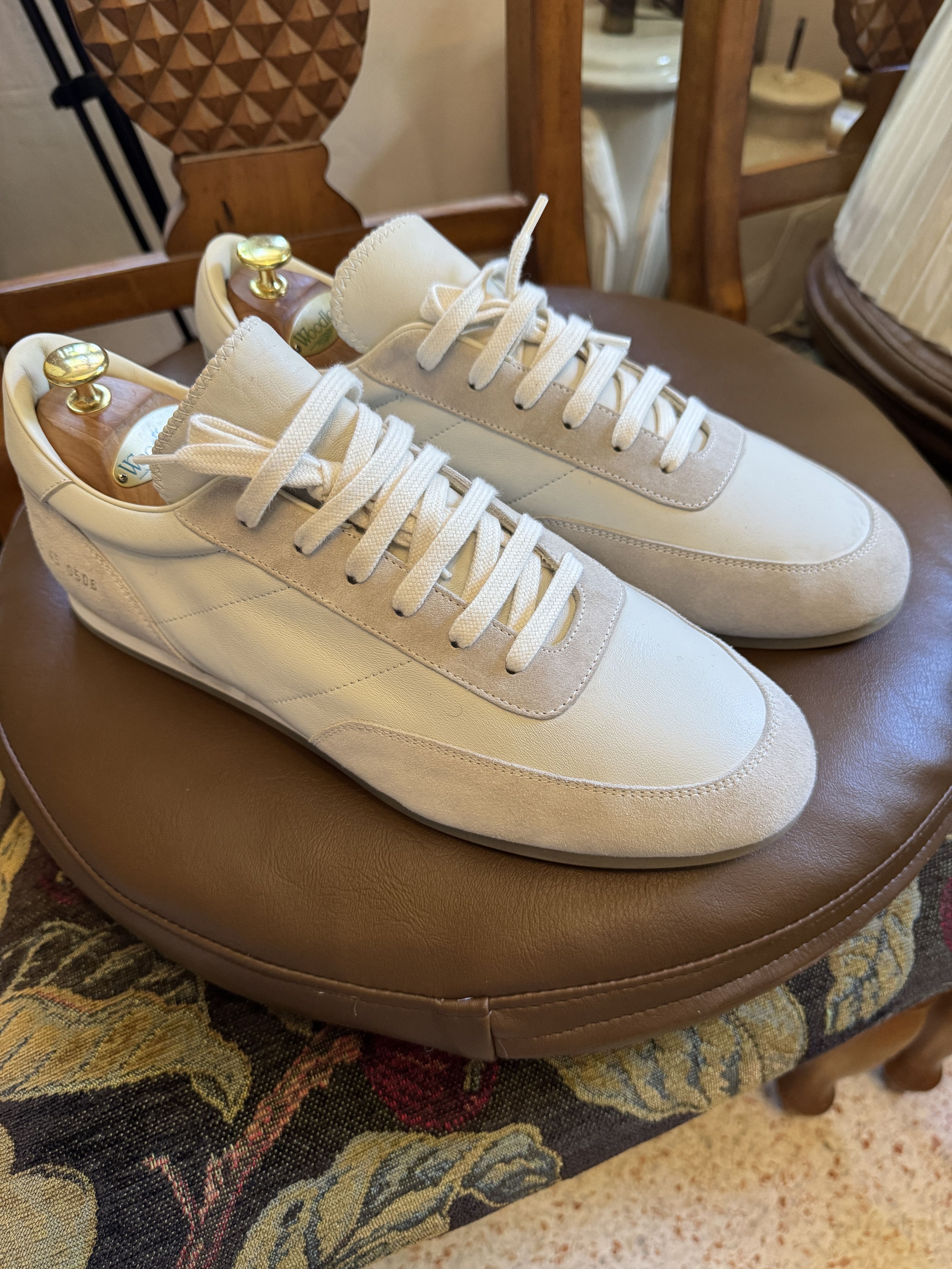 Common Projects Minimal Runner in off-white Size US 12 / EU 45 - 2 Thumbnail