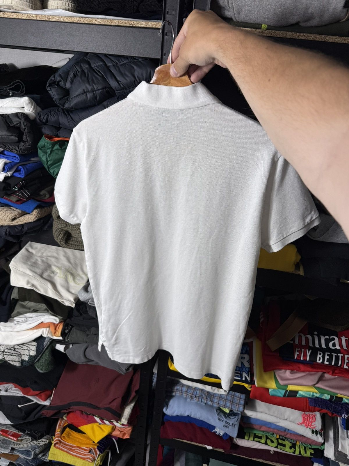 Polo Ralph Lauren Polo Ralph Lauren White Polo Shirt Vintage Pima Cotton M Size US M / EU 48-50 / 2 - 9 Thumbnail