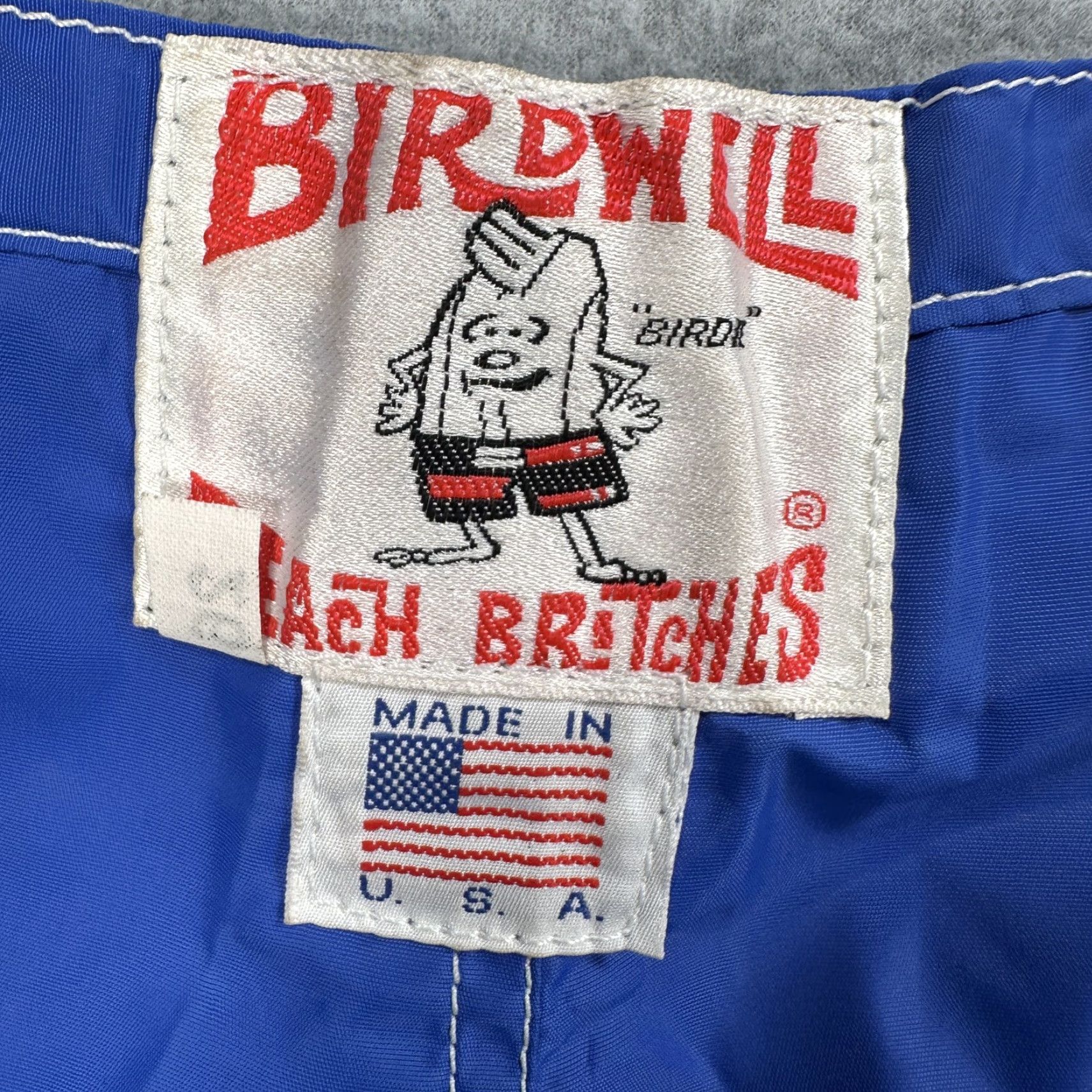 Vintage Birdwell Beach Britches Shorts 26 Blue Board Surf Swim USA Pocket New Womens Size US 26 / EU 42 - 3 Thumbnail