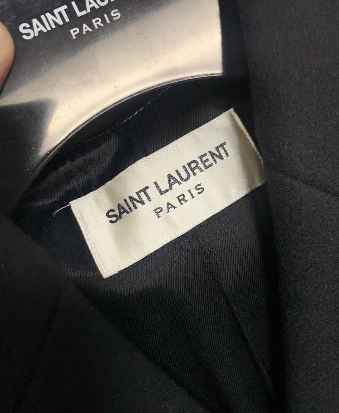 Saint Laurent Paris Saint Laurent slp 15fw Chester fur collar - DMC Size US S / EU 44-46 / 1 - 2 Thumbnail