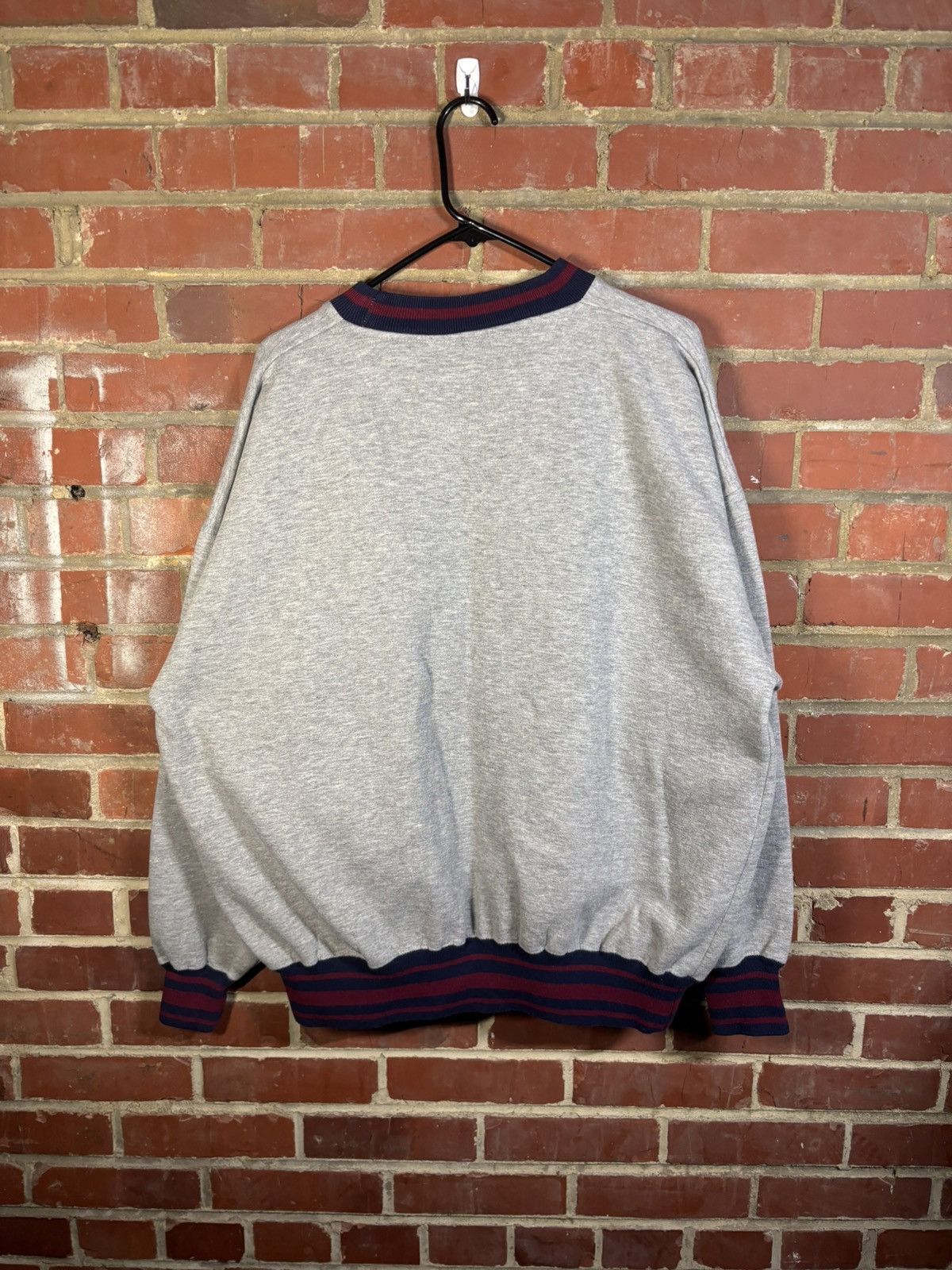 MLB Vintage 90s Cleveland Indians Embroidered Logo Sweatshirt XL Size US XL / EU 56 / 4 - 6 Thumbnail