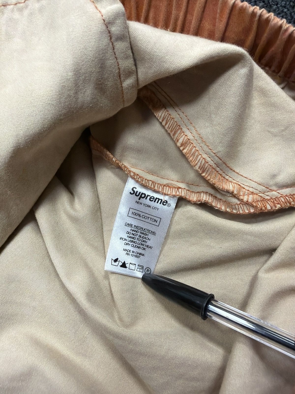 Supreme Supreme FW20 Overdyed Twill Hooded Jacket Rust - Large Size US L / EU 52-54 / 3 - 9 Thumbnail