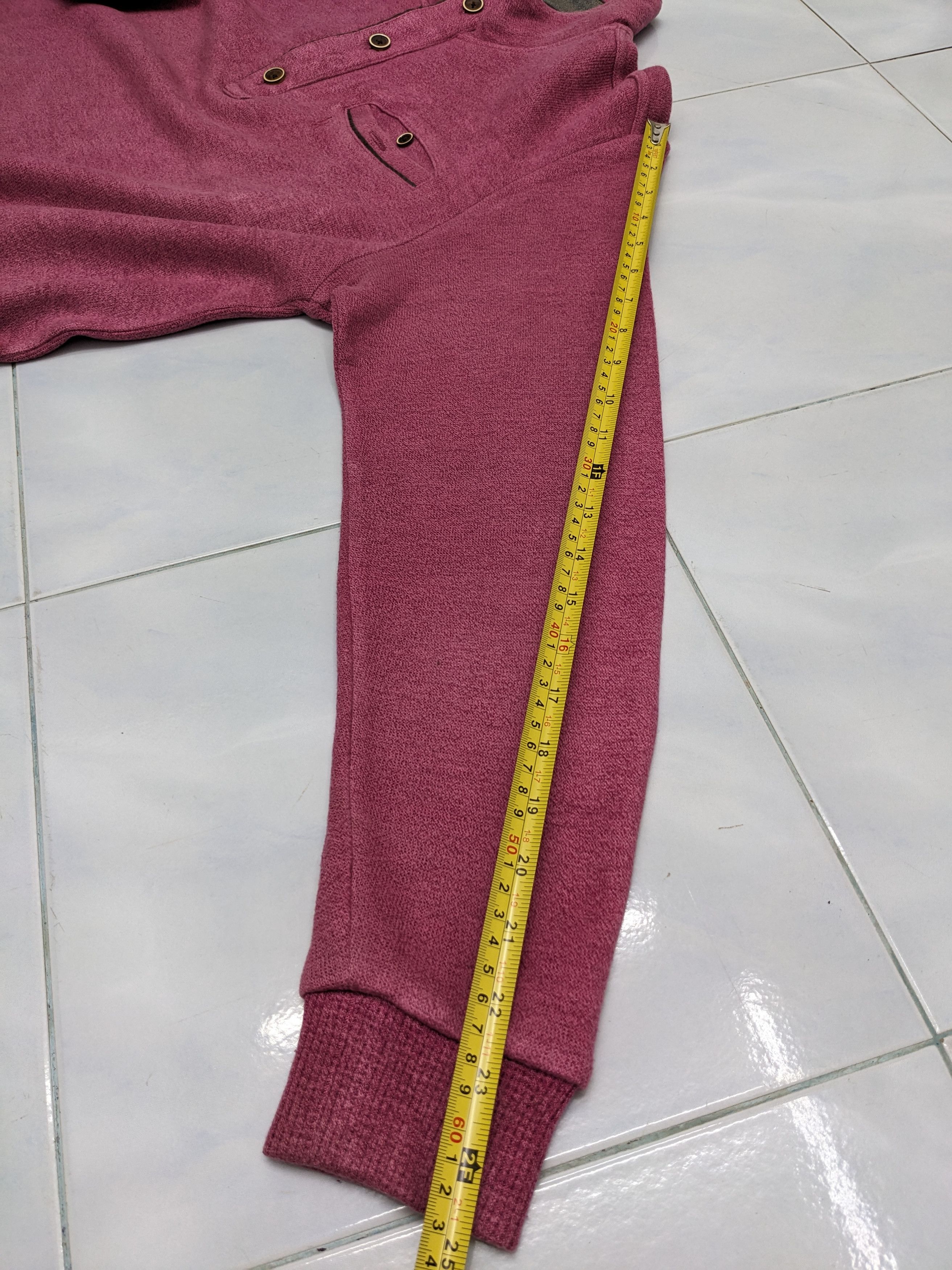 Japanese Brand JAPANESE DESIGNER YUMI KATSURA SINGLE POCKET SWEATSHIRT Size L / US 10 / IT 46 - 9 Thumbnail