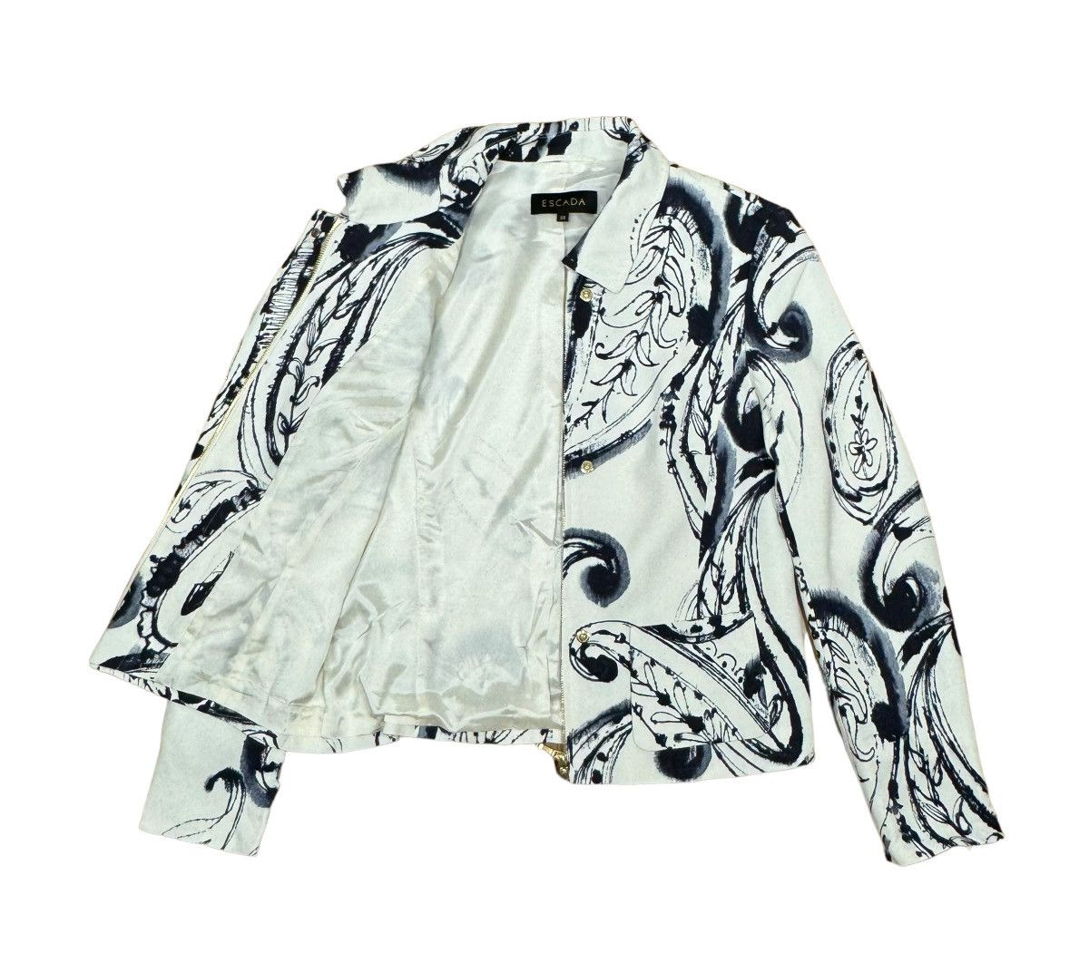 Escada Escada Printed Fair Isle Jacket Viscose size 38 Size S / US 4 / IT 40 - 16 Thumbnail