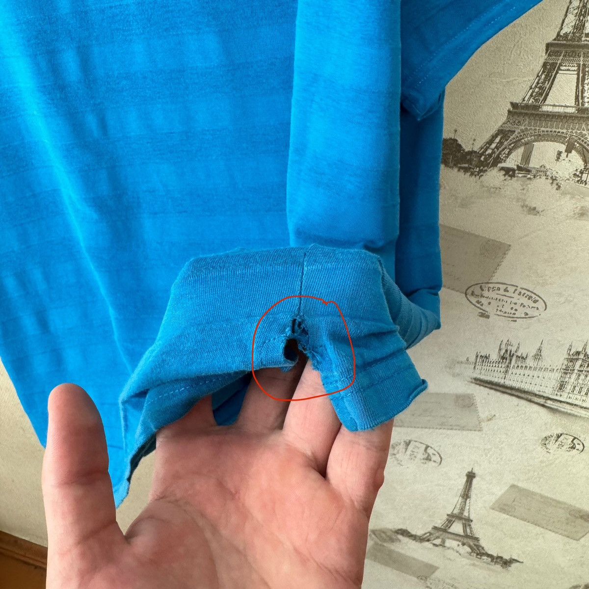 Carhartt Vintage Carhartt T shirt Polo Shirt Blue Sz XL Streetwear Size US XL / EU 56 / 4 - 17 Thumbnail
