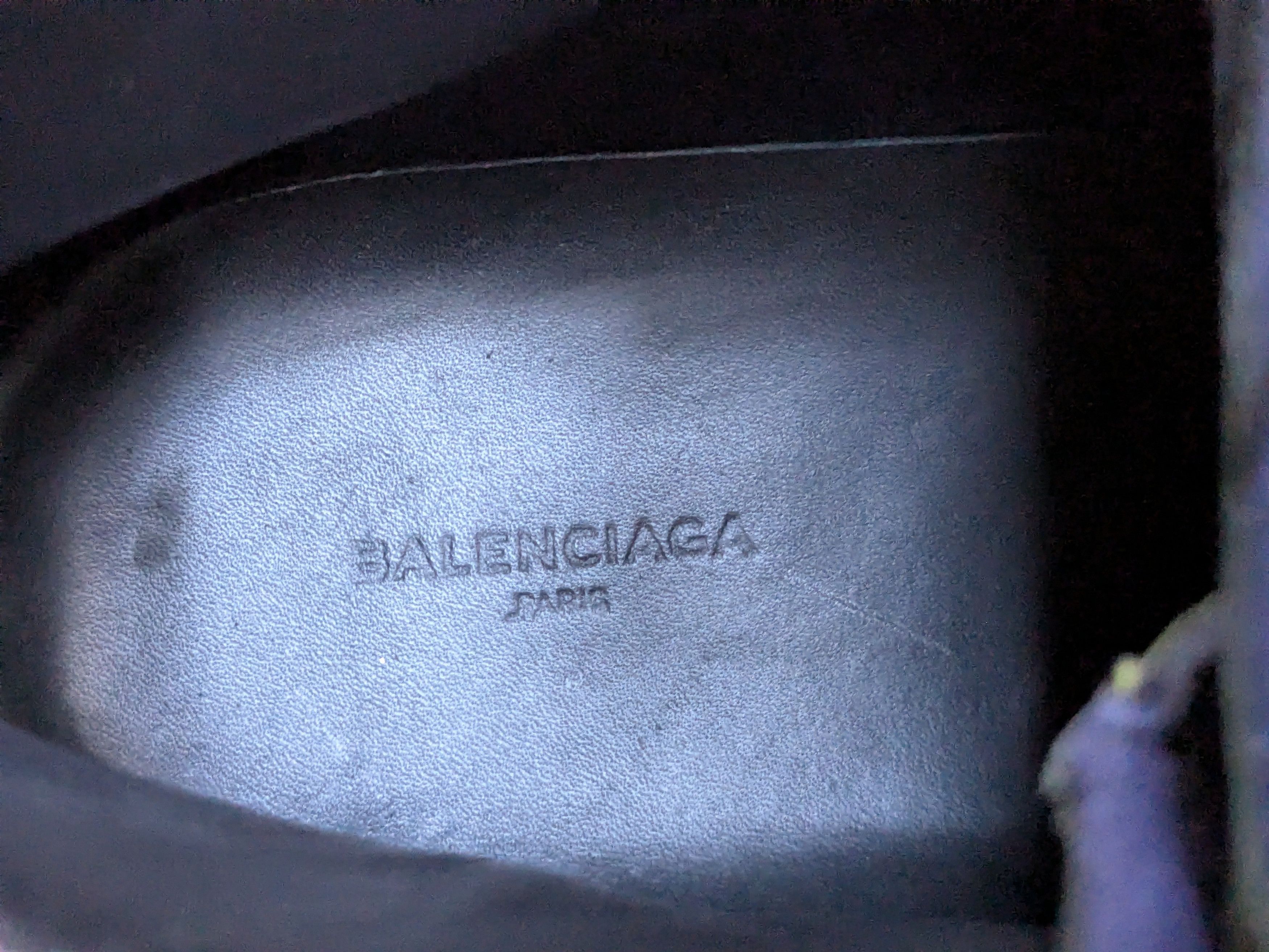 Balenciaga Balenciaga Arena Blue 10 Suede Leather High Tops Black Size US 10 / EU 43 - 7 Thumbnail