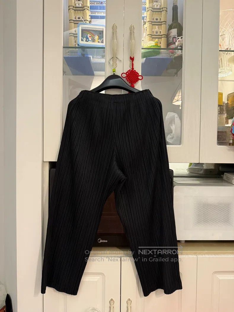 Issey Miyake Issey Miyake Straight-Leg Casual Trousers Size 25" / US 0 / IT 36 - 6 Thumbnail
