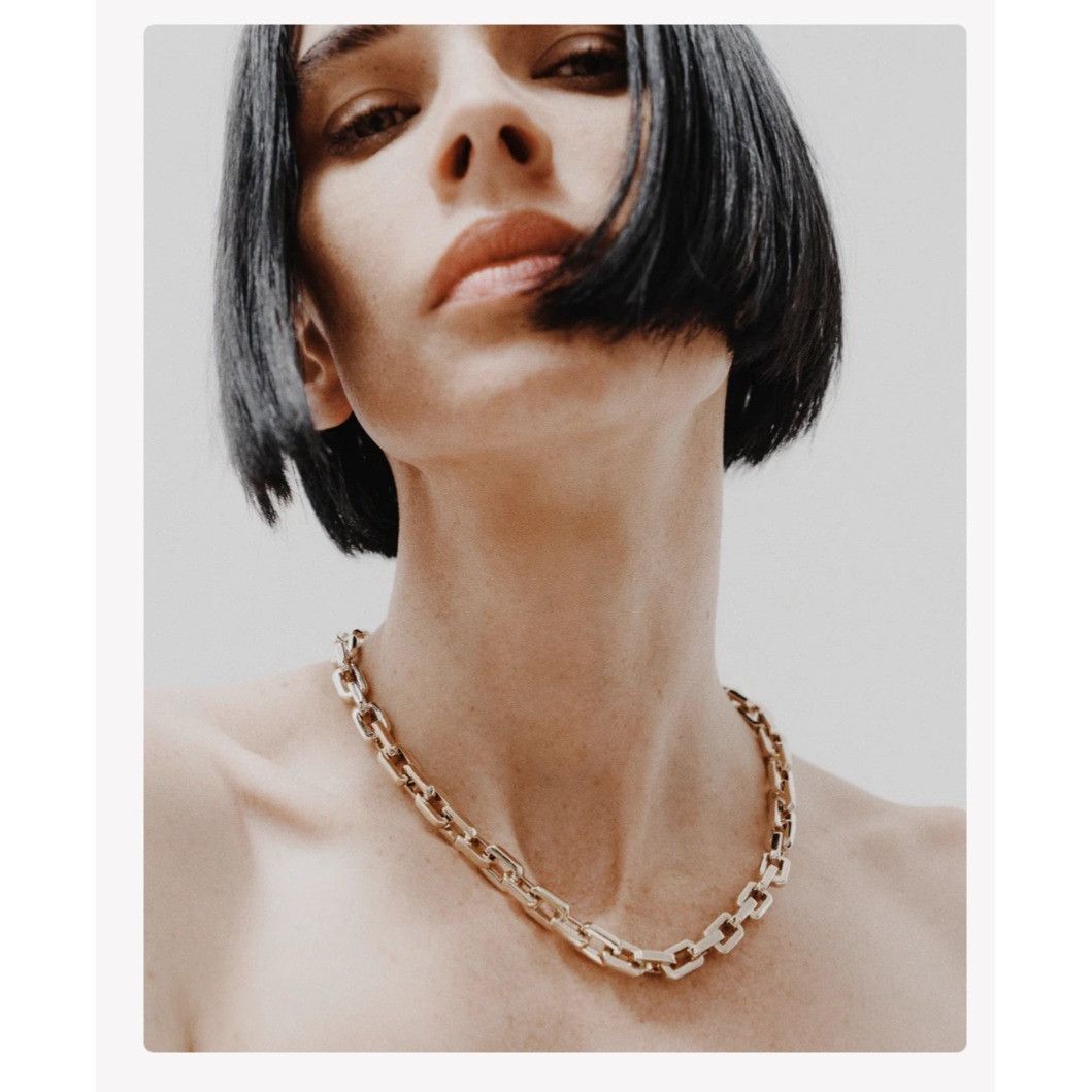 Eddie Borgo Eddie Borgo 12 Karat Gold Supra Link Necklace - NEW 17” Size ONE SIZE - 1 Thumbnail