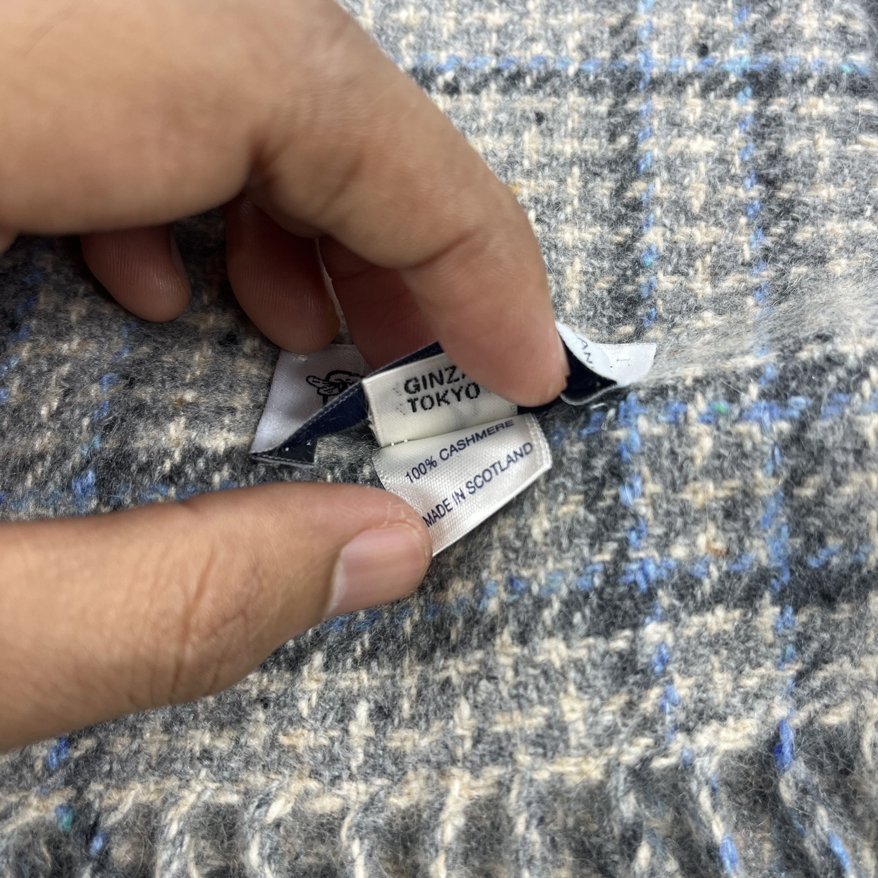 Johnstons Of Elgin × Vintage Johnstons Of Elgin Scarf / Muffler / Neckwear K072 Size ONE SIZE - 6 Thumbnail