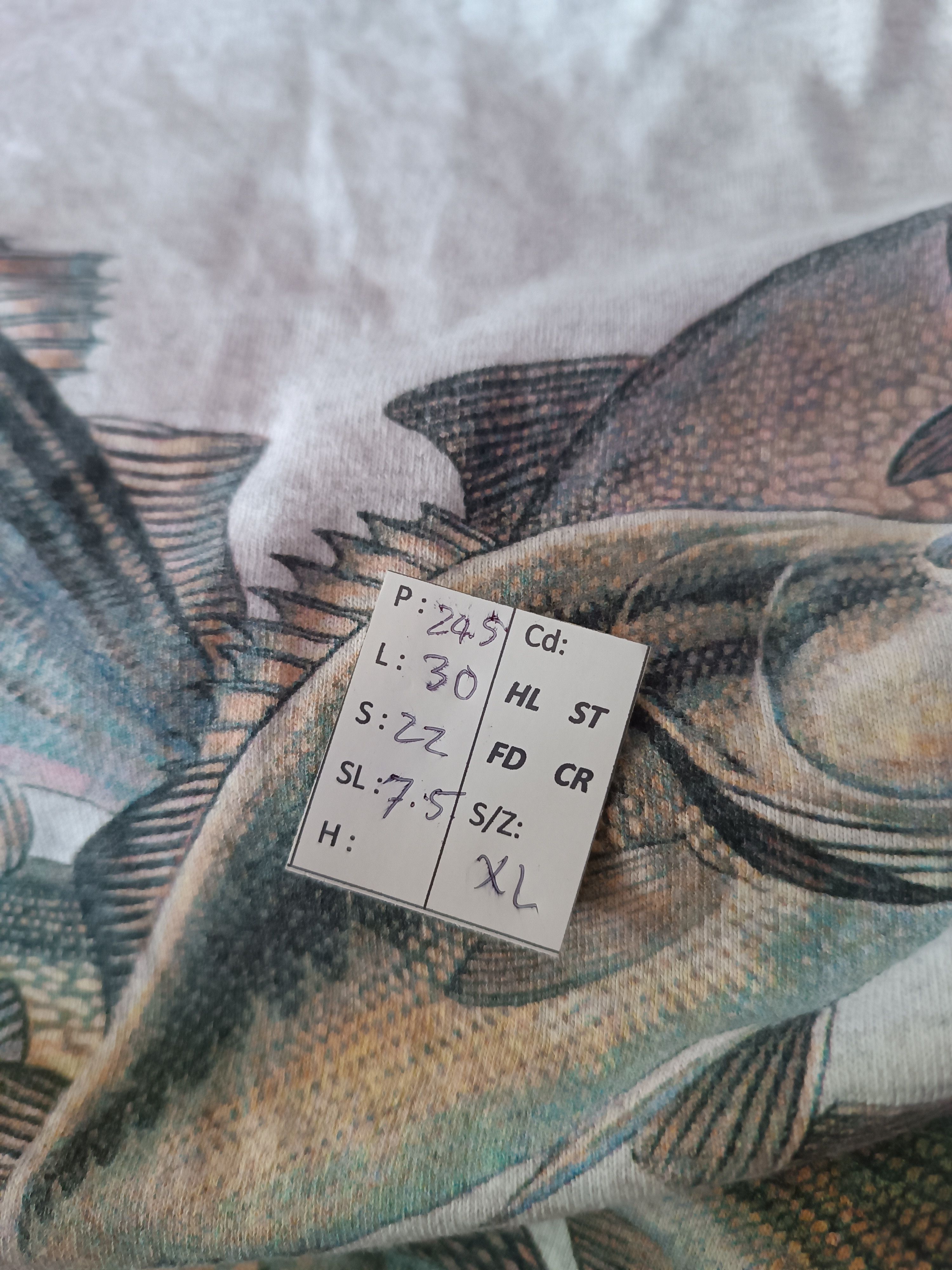 Vintage VINTAGE 90'S FRESH WATER GAME ENVIROMENTAL INC ARTWEAR Size US XL / EU 56 / 4 - 15 Thumbnail