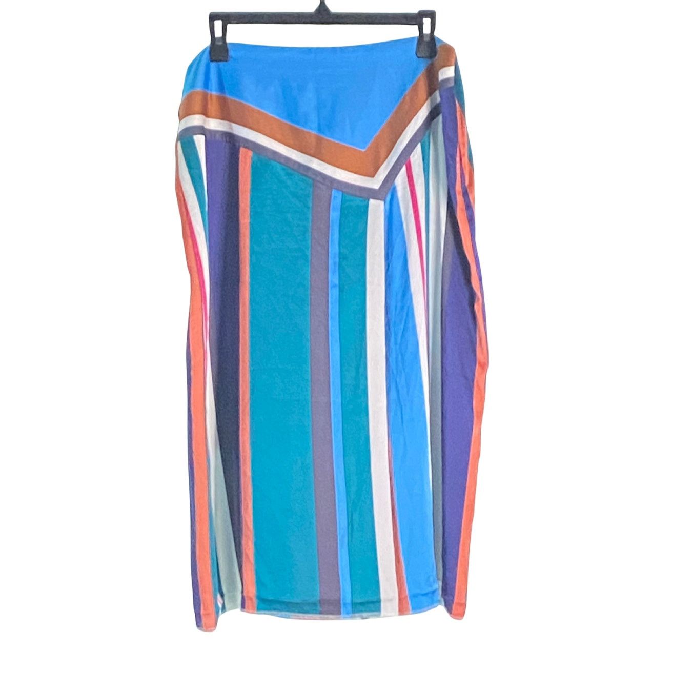 Ann Taylor Ann Taylor LOFT Striped Skirt Size 34" / US 12 / IT 48 - 1 Thumbnail