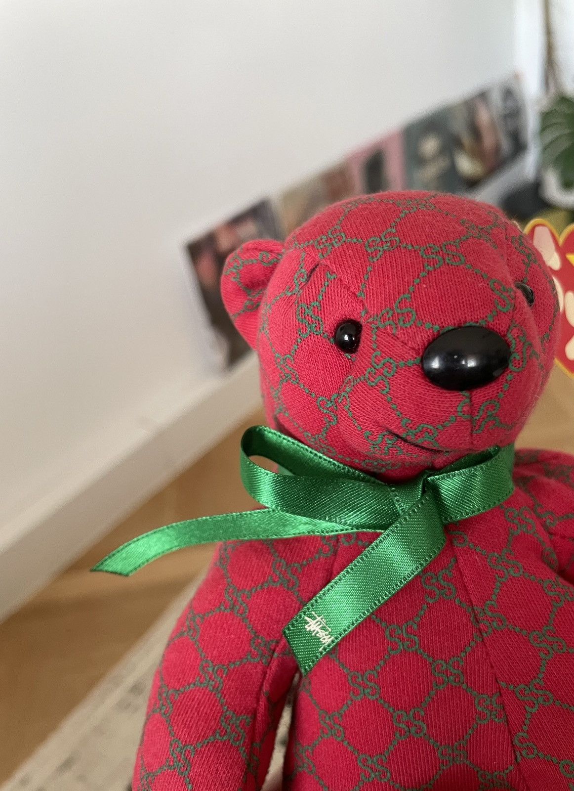 Stussy Stussy monogram ss link teddy bear vintage noel rare hype Size ONE SIZE - 4 Thumbnail